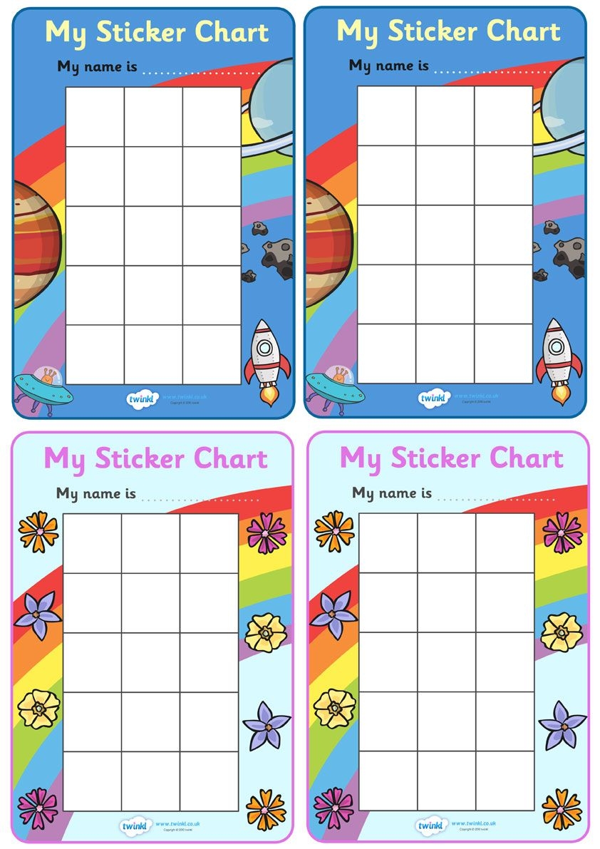 11 Preschool Reward Charts Ideas Reward Chart Sticker Chart Preschool Reward Chart