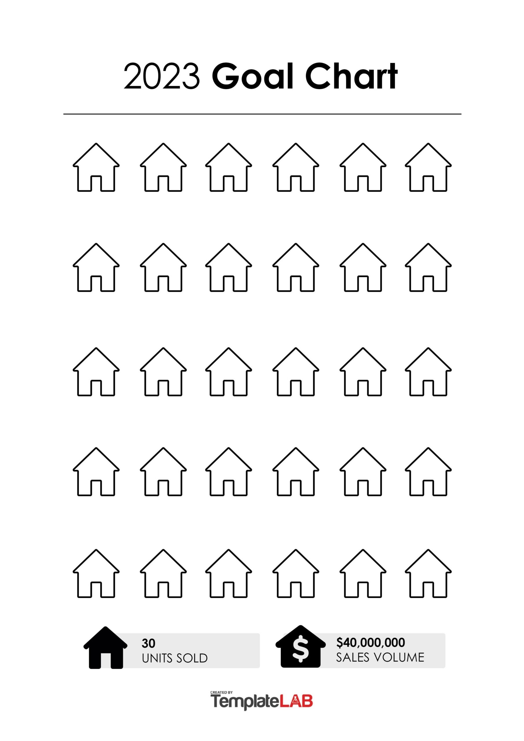19 Printable Goal Chart Templates Free TemplateLab