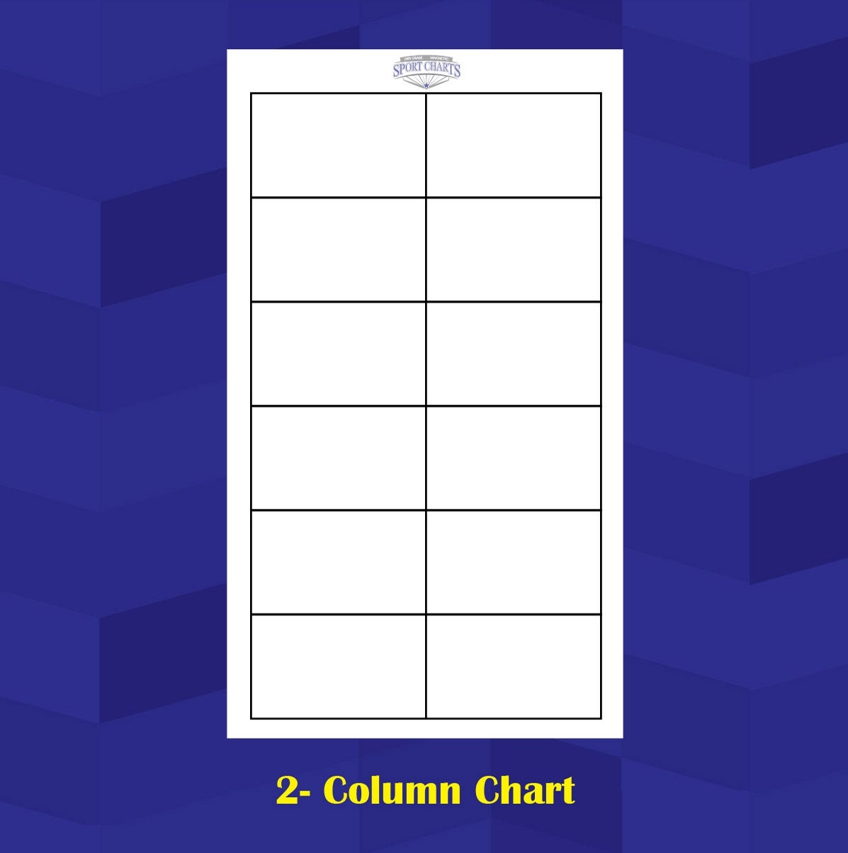 2 Column Chart Magnetic ISport To GO 2 Column Chart Magnetic ISport To GO