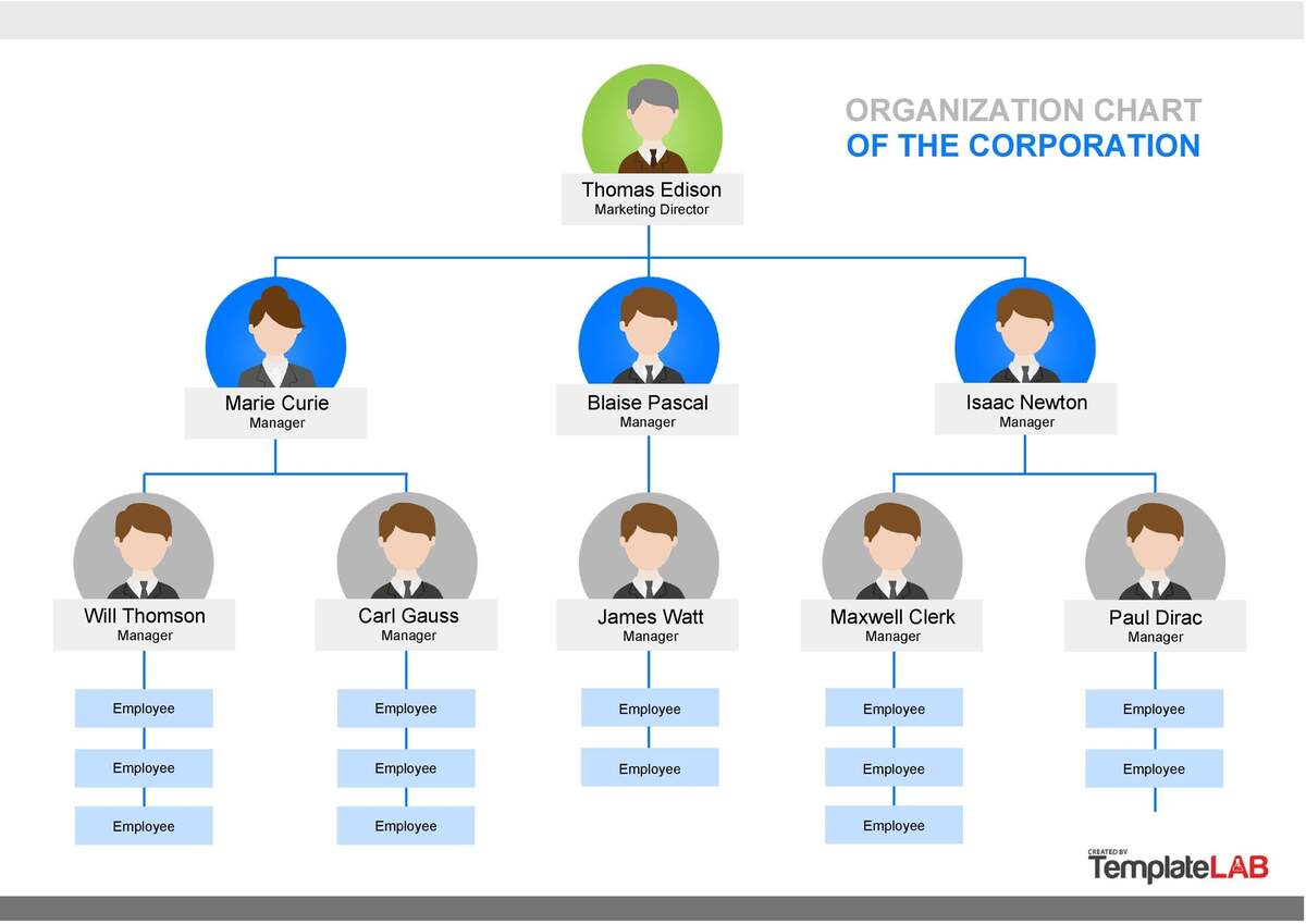 41 Organizational Chart Templates Word Excel PowerPoint PSD