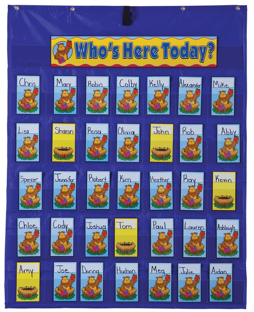 Classroom Attendance Chart Etsy