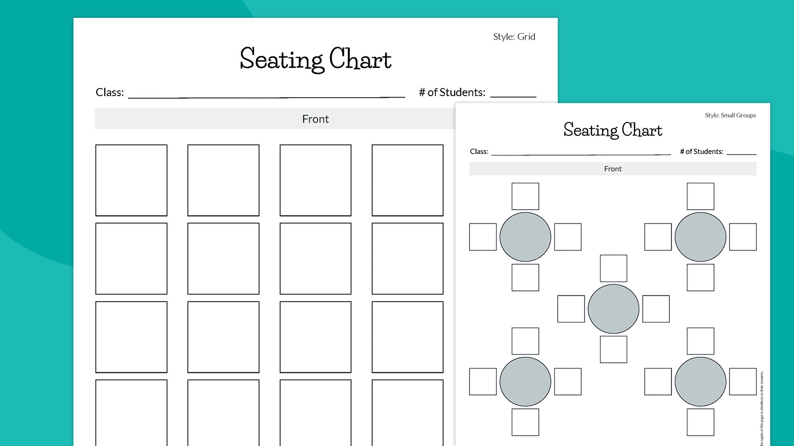 40 Perfect Classroom Seating Charts Map Templates
