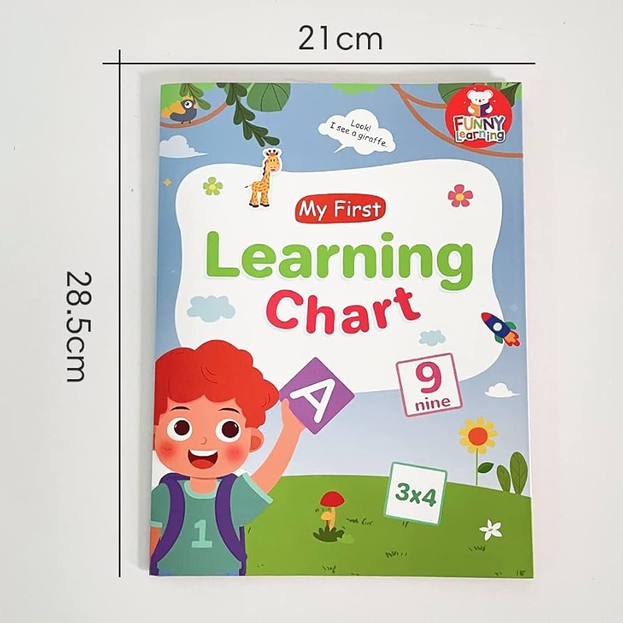 Amazon Lachilly My First Learning Chart 22 Themes English Words Learning Sheet Educational Poster Vocabulary Building Teacher Teaching Aids For Pre Kindergarten Office Products