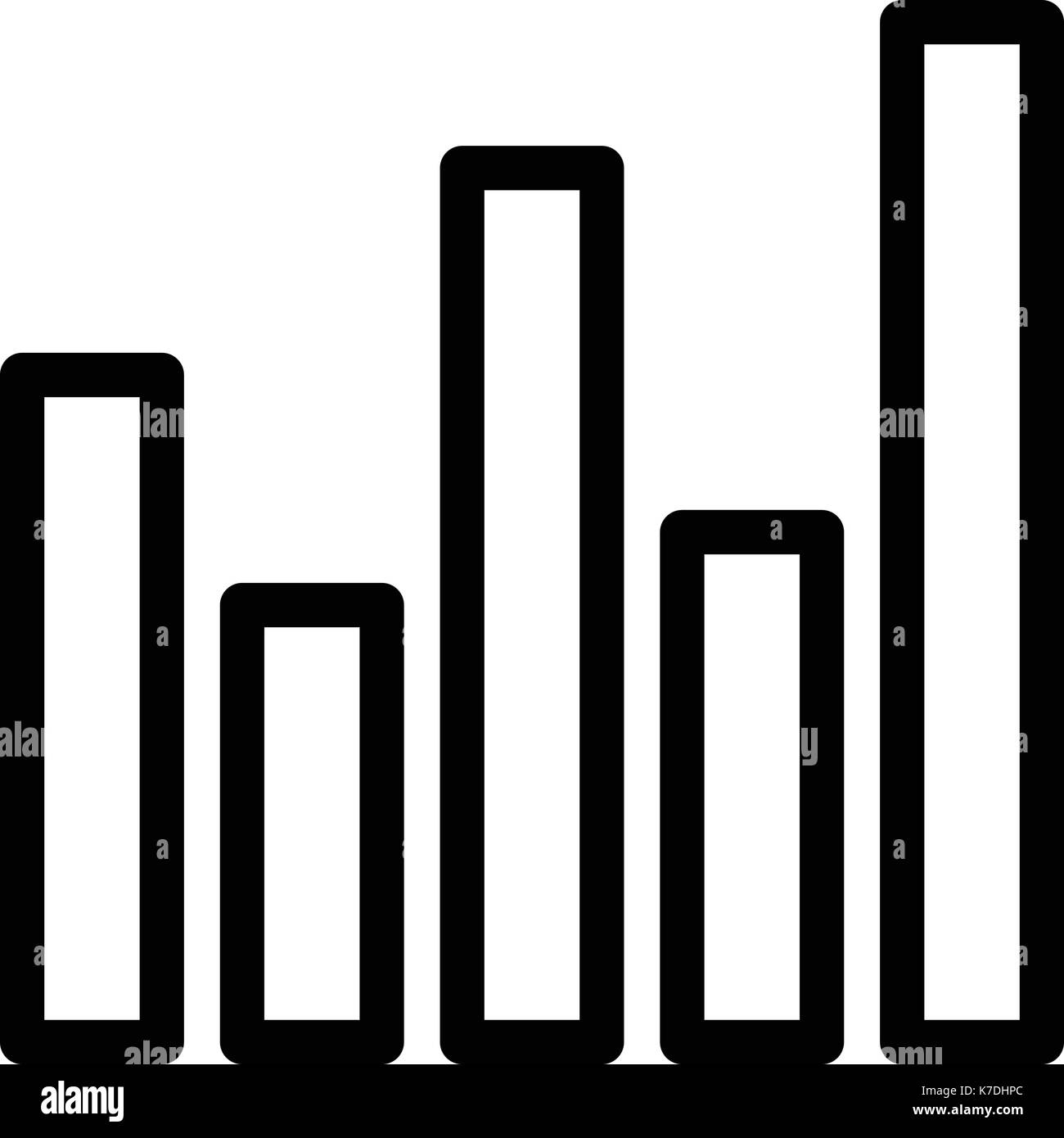 Bar Graph Black And White Stock Photos Images Alamy