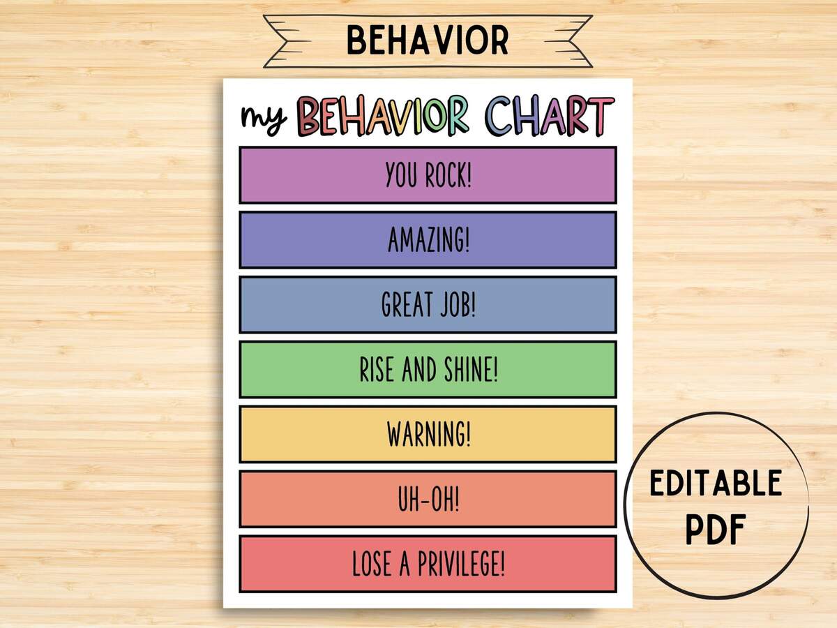 PRINTABLE BEHAVIOR CHART FREE DOWNLOAD 10 More FREE Printables Domestic Superhero