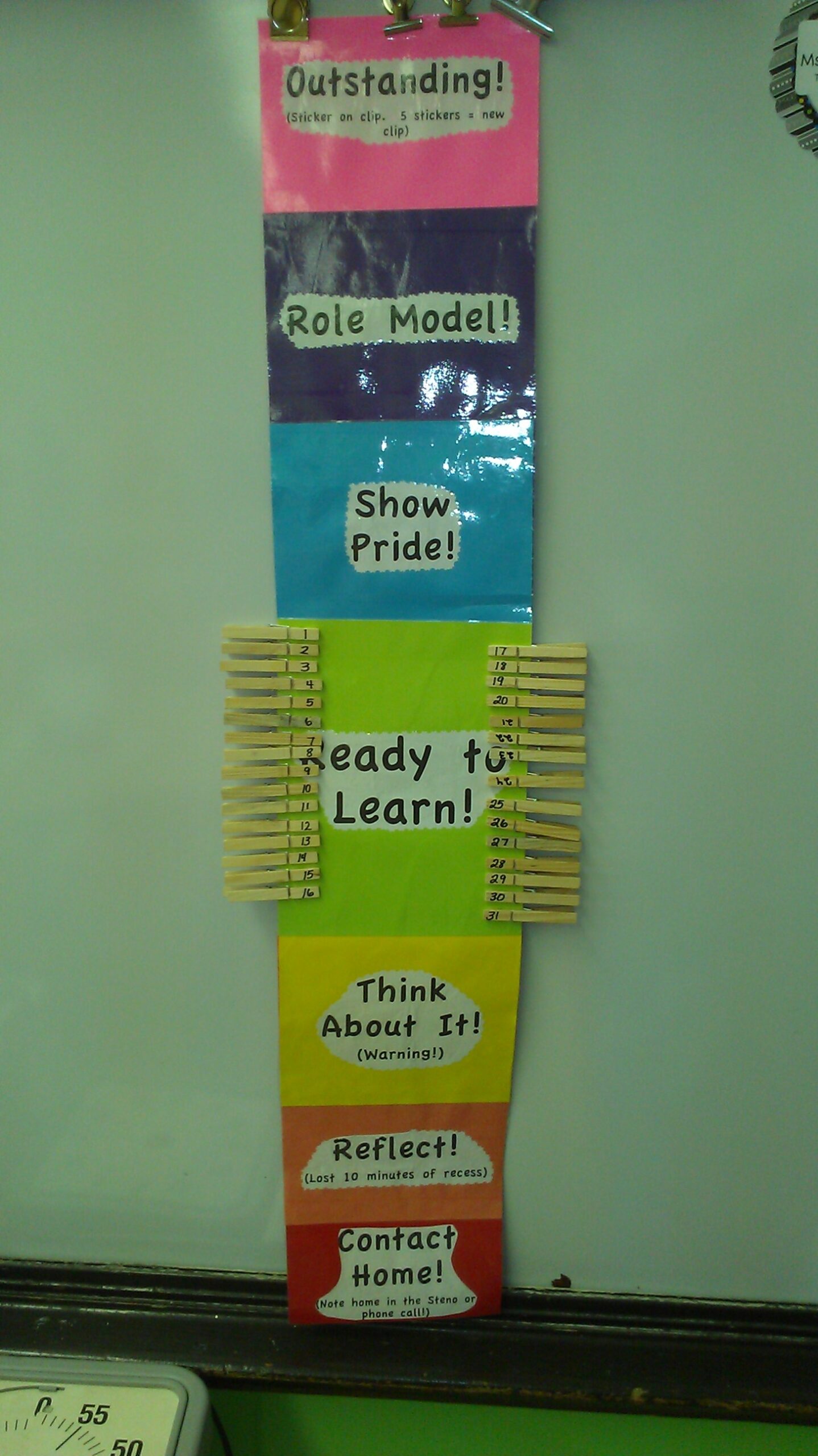 Behavior Clip Chart 1st Grade Behavior Clip Chart 1st Grade