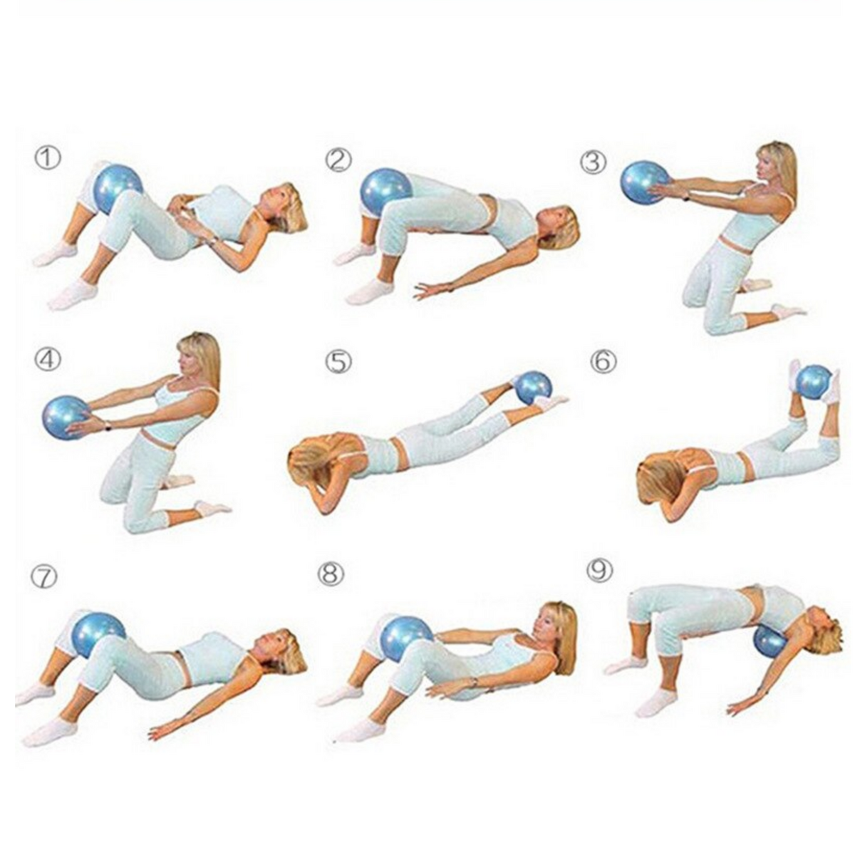 Bender Ball Exercises Chart Yoga Ball Milliard Peanut Ball Exercise Therapy Labor Birthing