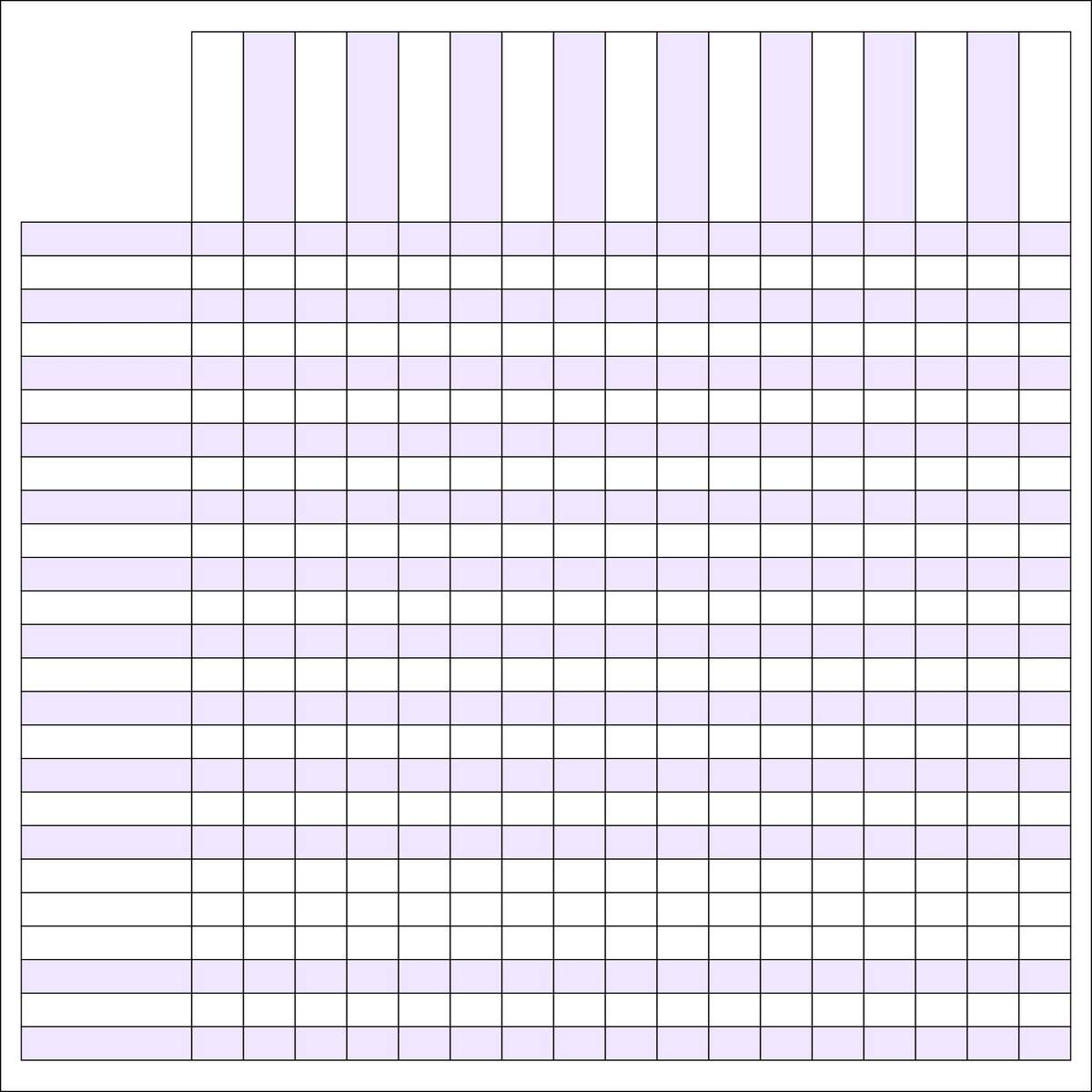 Blank Columns Templates 10 Free PDF Printables Printablee