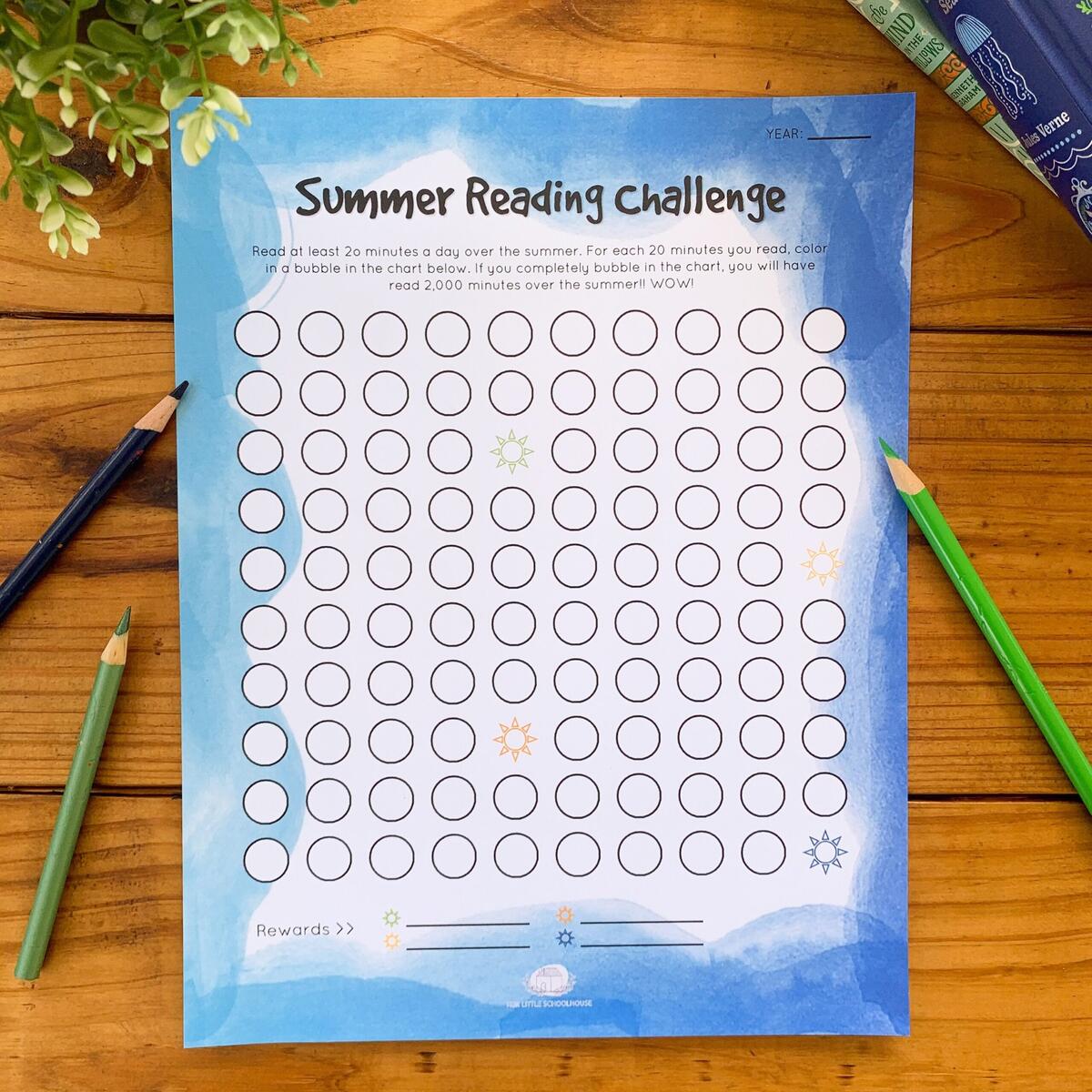 Blue Summer Reading Challenge Chart Instant Download Printable Etsy Summer Reading Chart Reading Reward Chart Reading Log For Kids Kids Reading Chart Kids Reading Tracker Etsy