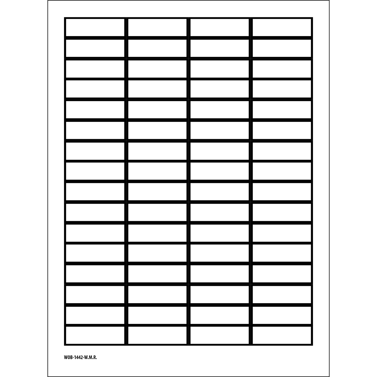 Brady Part WOB 1442 W M R 101813 Blank Write On Labels On Sheets White With Border Www Brady Eu Brady Part WOB 1442 W M R 101813 Blank Write On Labels On Sheets White With Border Www Brady Eu