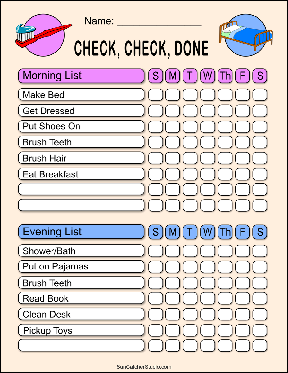 Chore Charts Printable Editable Daily Weekly Templates Free Printables Lettering SVG Files Tools Apps Chore Charts Printable Editable Daily Weekly Templates Free Printables Lettering SVG Files Tools Apps
