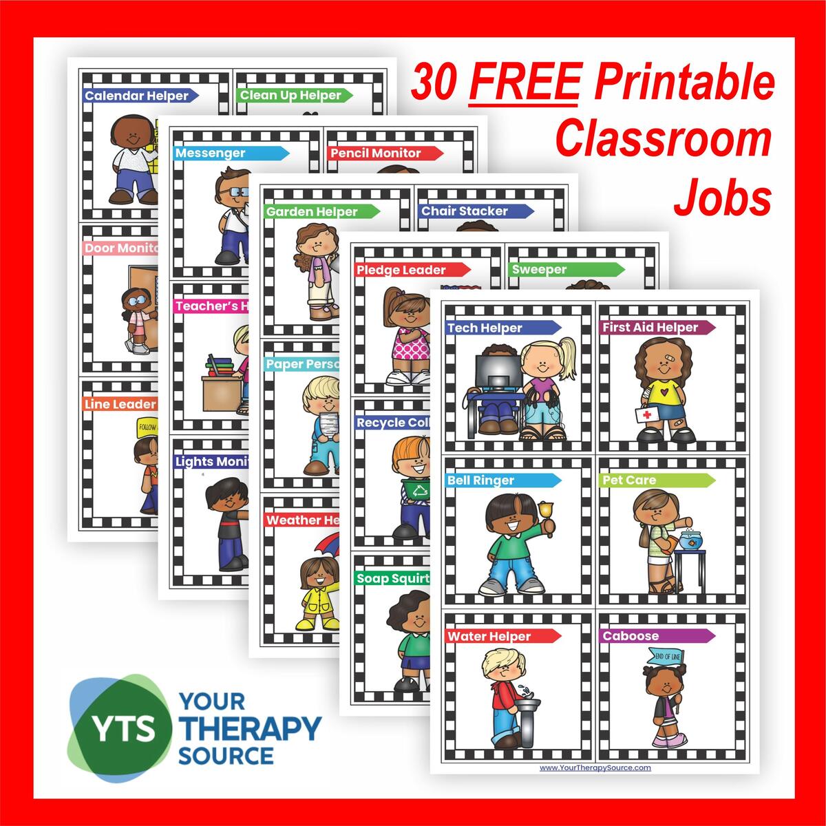 Classroom Jobs Helper Chart And Ideas Preschool Inspirations
