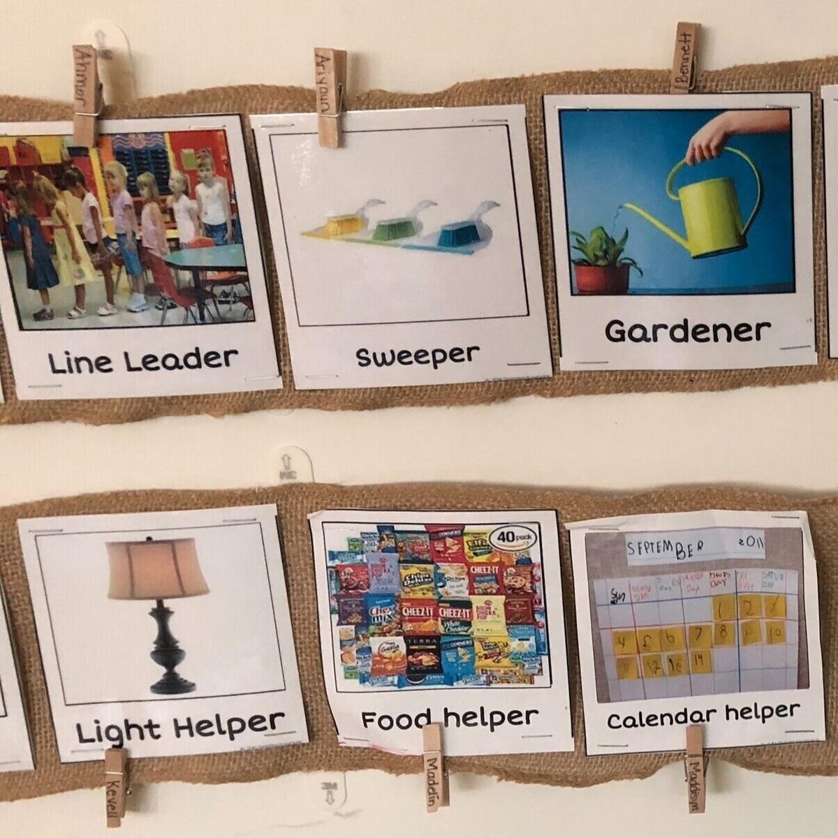 Classroom Jobs Whole Child Model