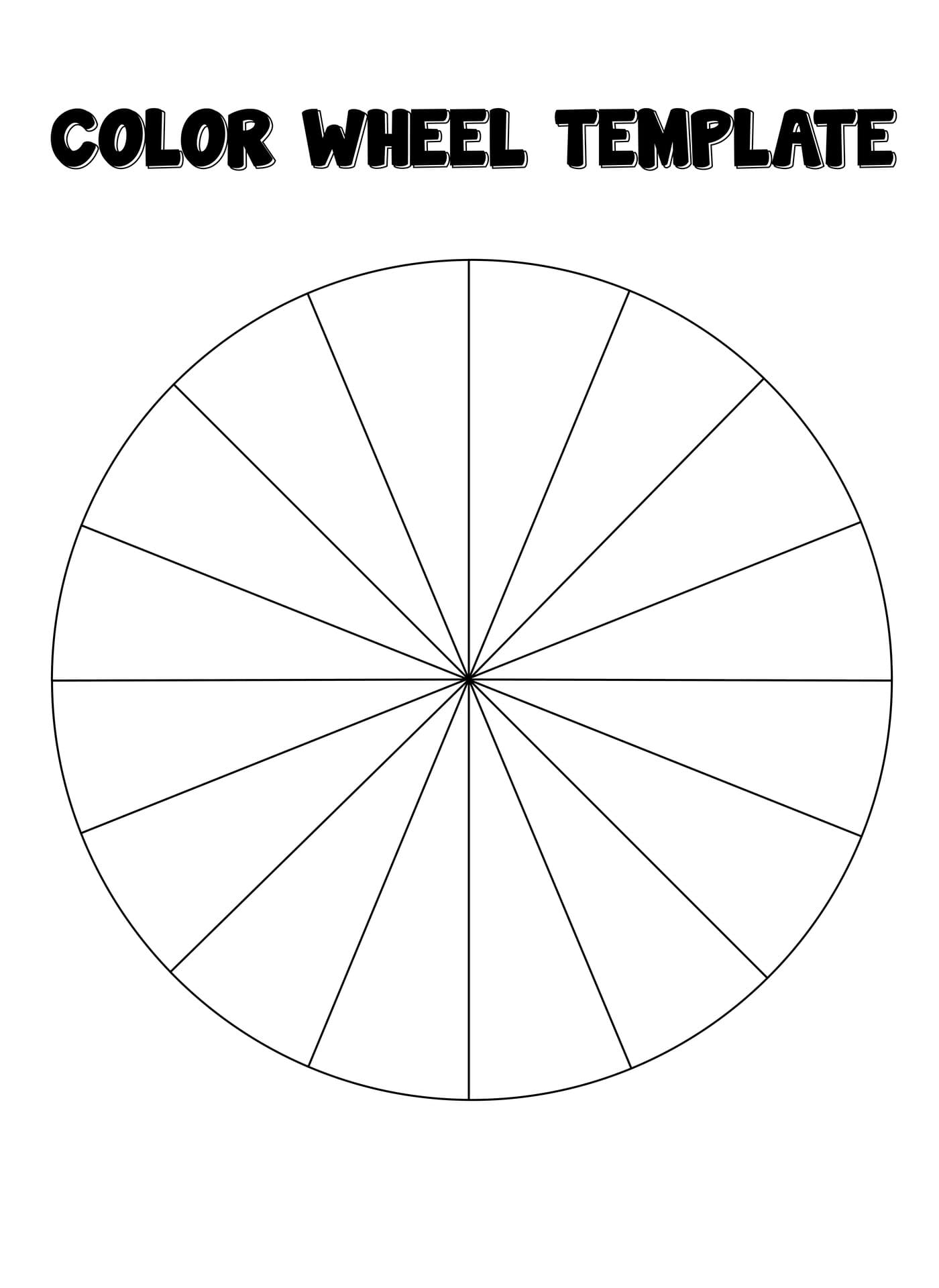 Color Wheel For Students 13 Free PDF Printables Printablee