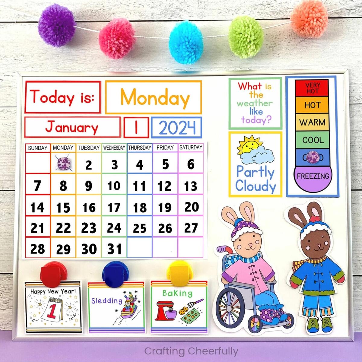 DIY Children s Calendar Free Calendar Printables In Multiple Languages