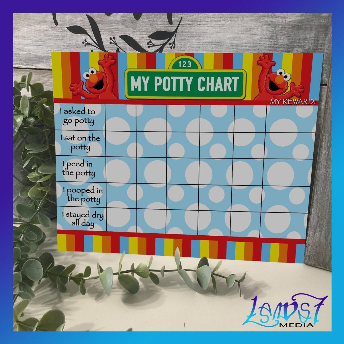 Elmo Potty Chart Lawst Media