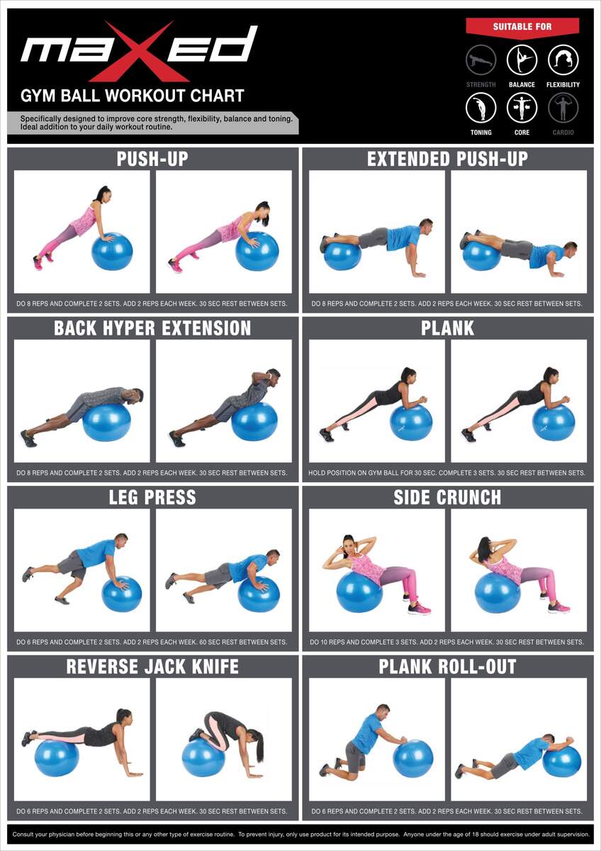 Printable Slam Ball Fitness Printable Half Yoga Ball Exercises Exercises With Medicine Ball