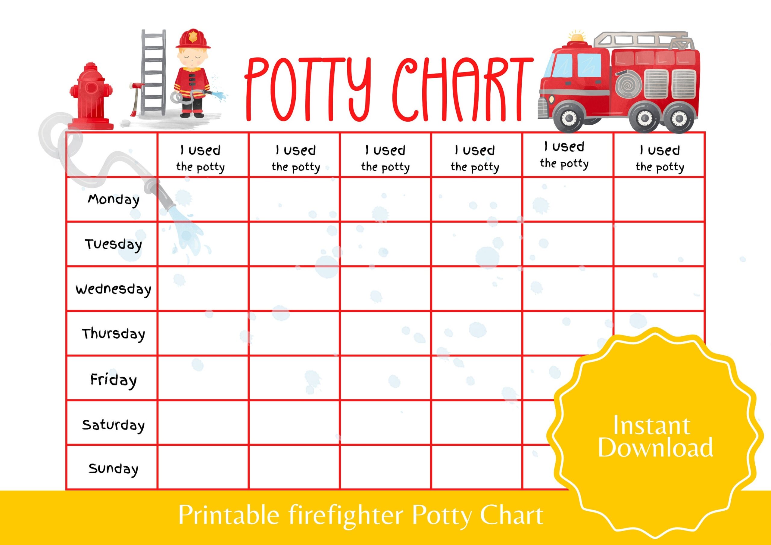 Dinosaur Potty Chart Printable Potty Training Chart Boy Sticker Chart Reward Chart Toilet Training Chart Etsy