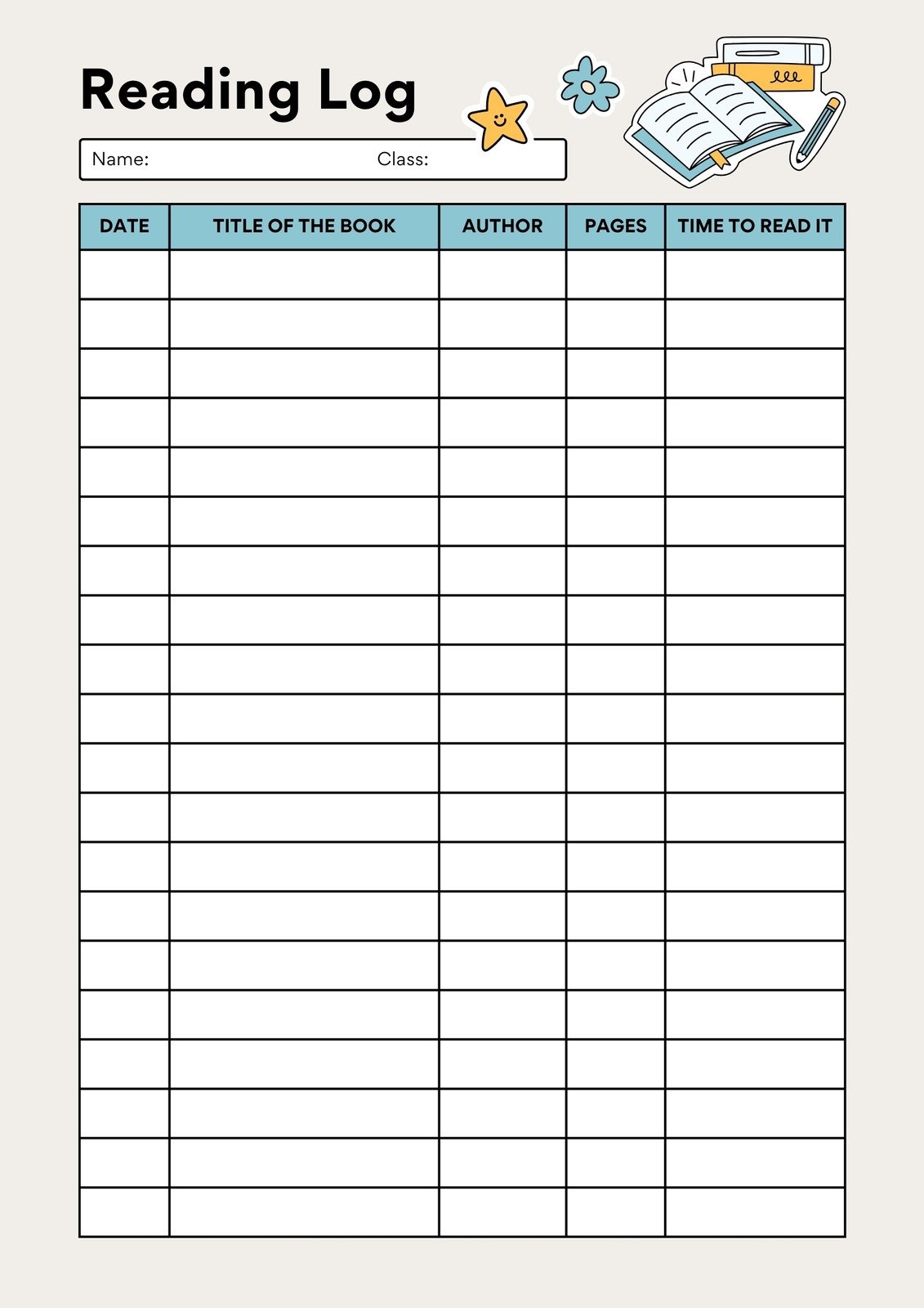 Free And Customizable Reading Log Templates Summer Reading Reward Tracker Thrifty Little Mom