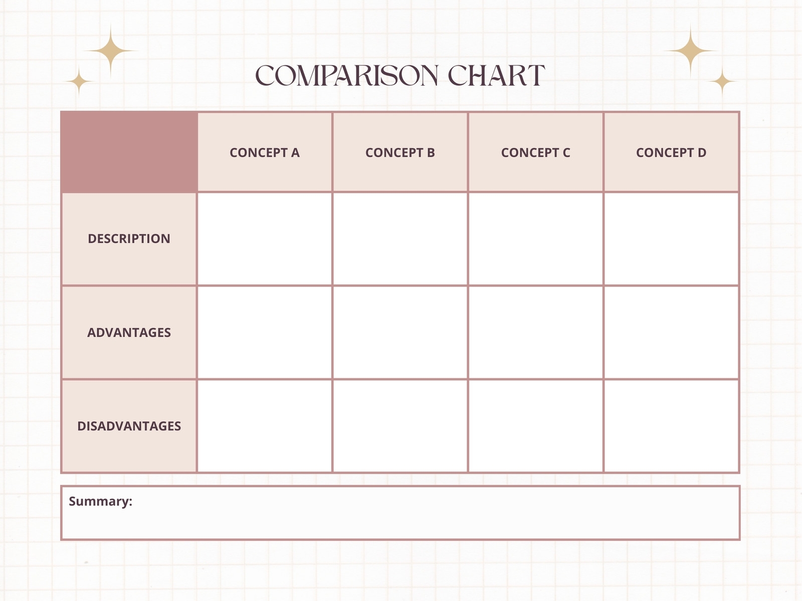 Free And Customizable Table Templates 3 Blank Columns Chart Text Input Print And Write Printable Digital Download Blank Column Template Printable Columns Columns W Title PDF Etsy