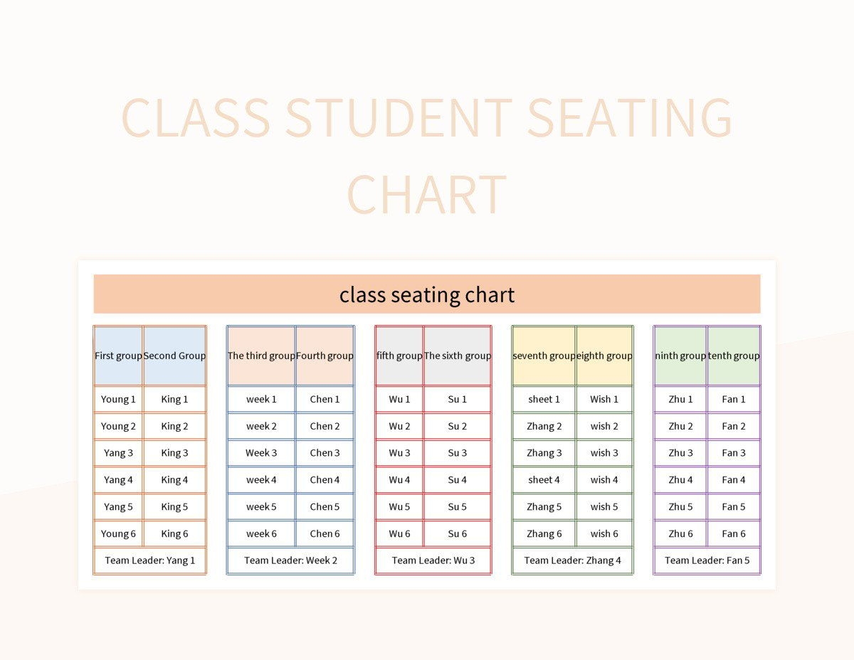 Free Classroom Seating Chart Templates For Google Sheets And Microsoft Excel Slidesdocs Free Classroom Seating Chart Templates For Google Sheets And Microsoft Excel Slidesdocs