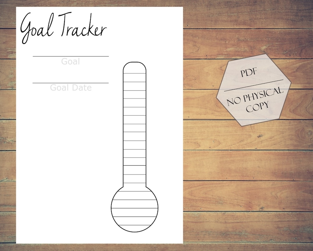 Free Fundraising Goal Tracker Templates