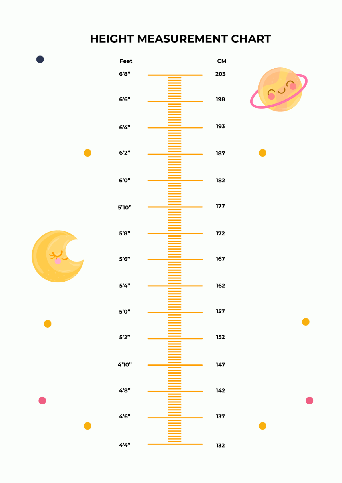 Free Height Chart Templates Editable And Printable Kids Height And Weight Trackers Free Printables