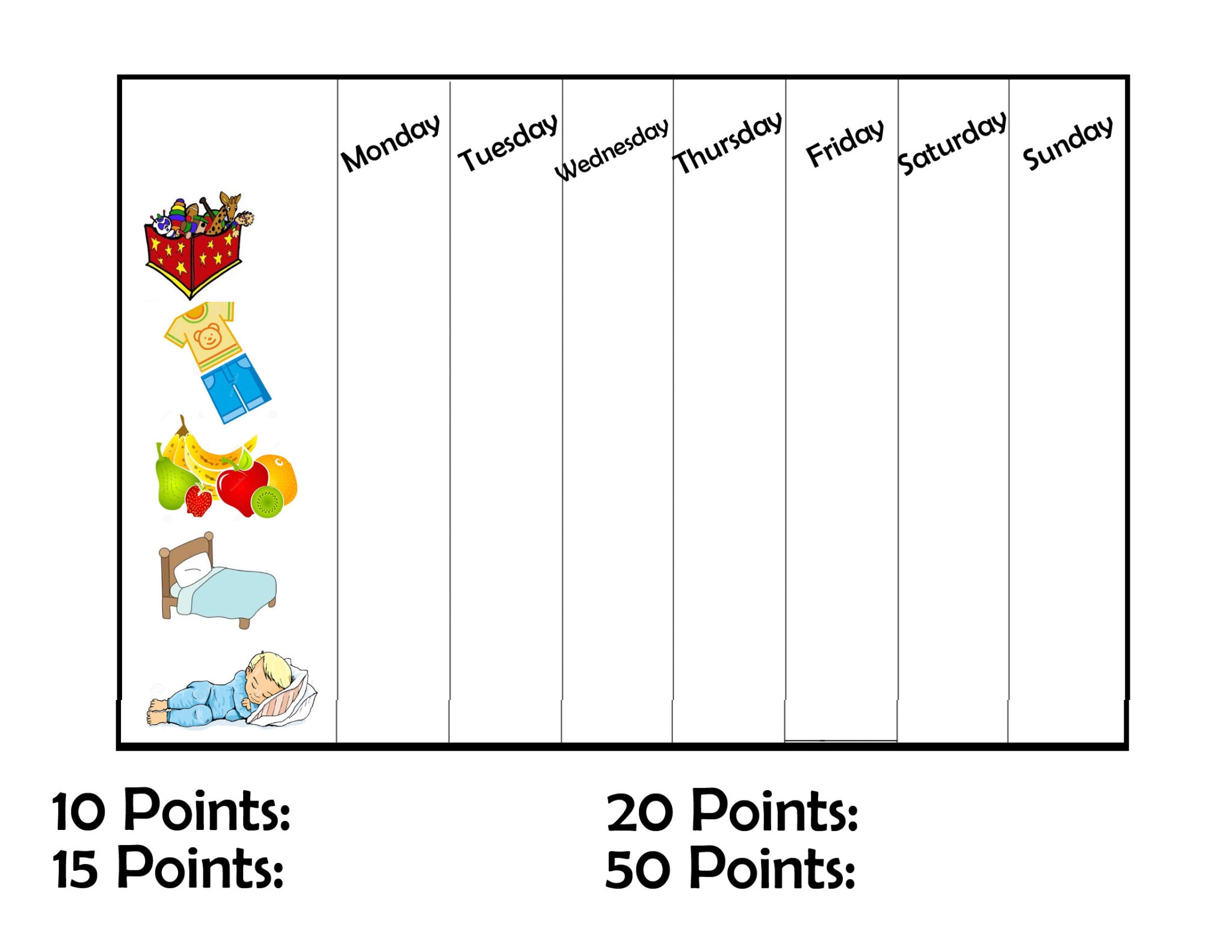 Free Printable DIY Reward Chart For Kids Love Jaime Free Printable DIY Reward Chart For Kids Love Jaime