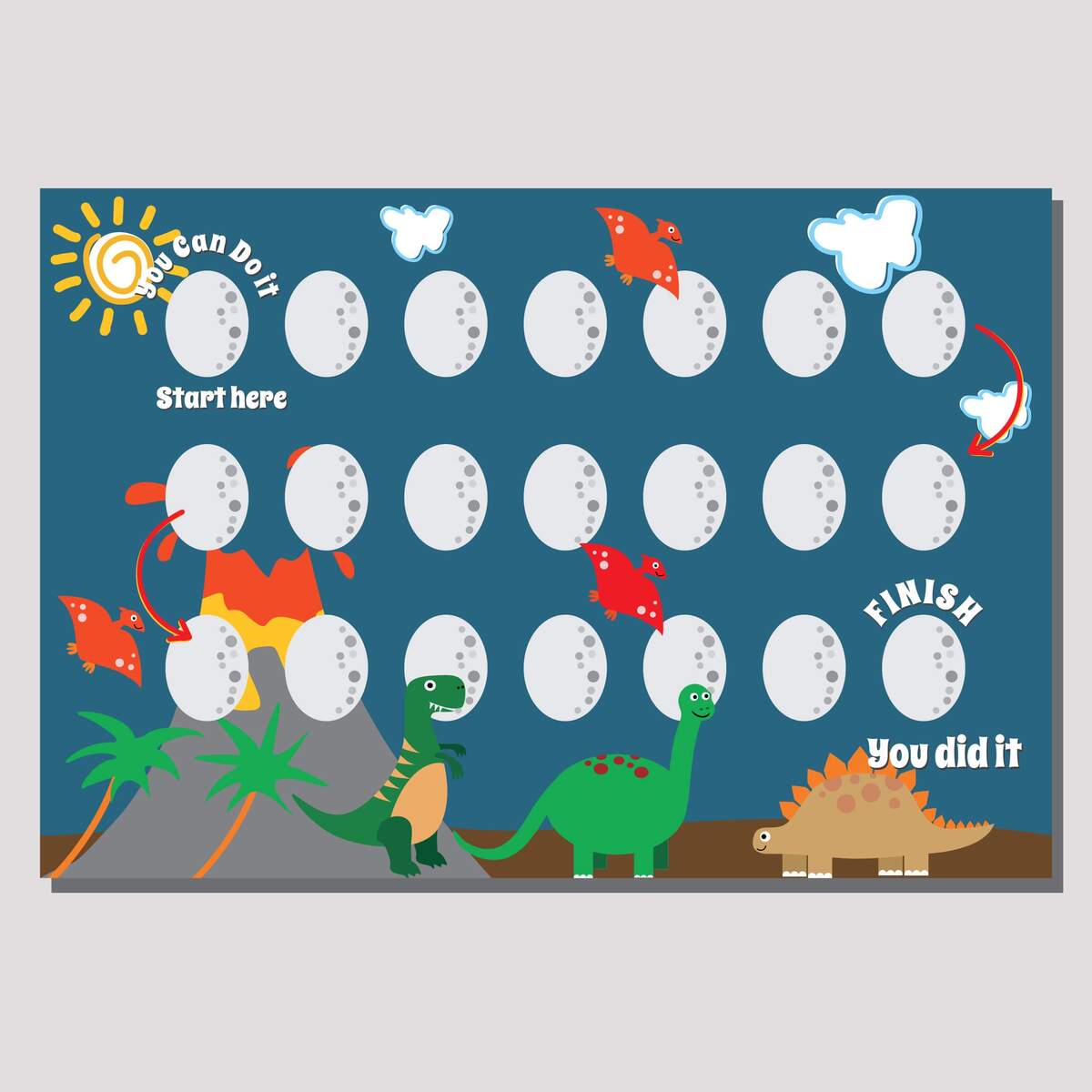 Amazon WERNNSAI Potty Training Chart Dinosaur Toilet Training Reward Chart With 270 Potty Stickers Crown Pink Sticker For Boys Toddler Kids Ideal Gift Birthday Baby
