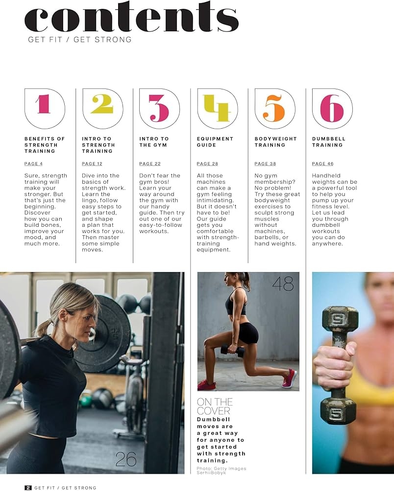 Get Fit Get Strong Woman S Guide To Muscles Beginner Friendly At Home Or Gym Strength Training Plan Equipment Guide Bone Health Gym Anxiety Bodyweight Workout Diet Protein Benefits Sleep A360media