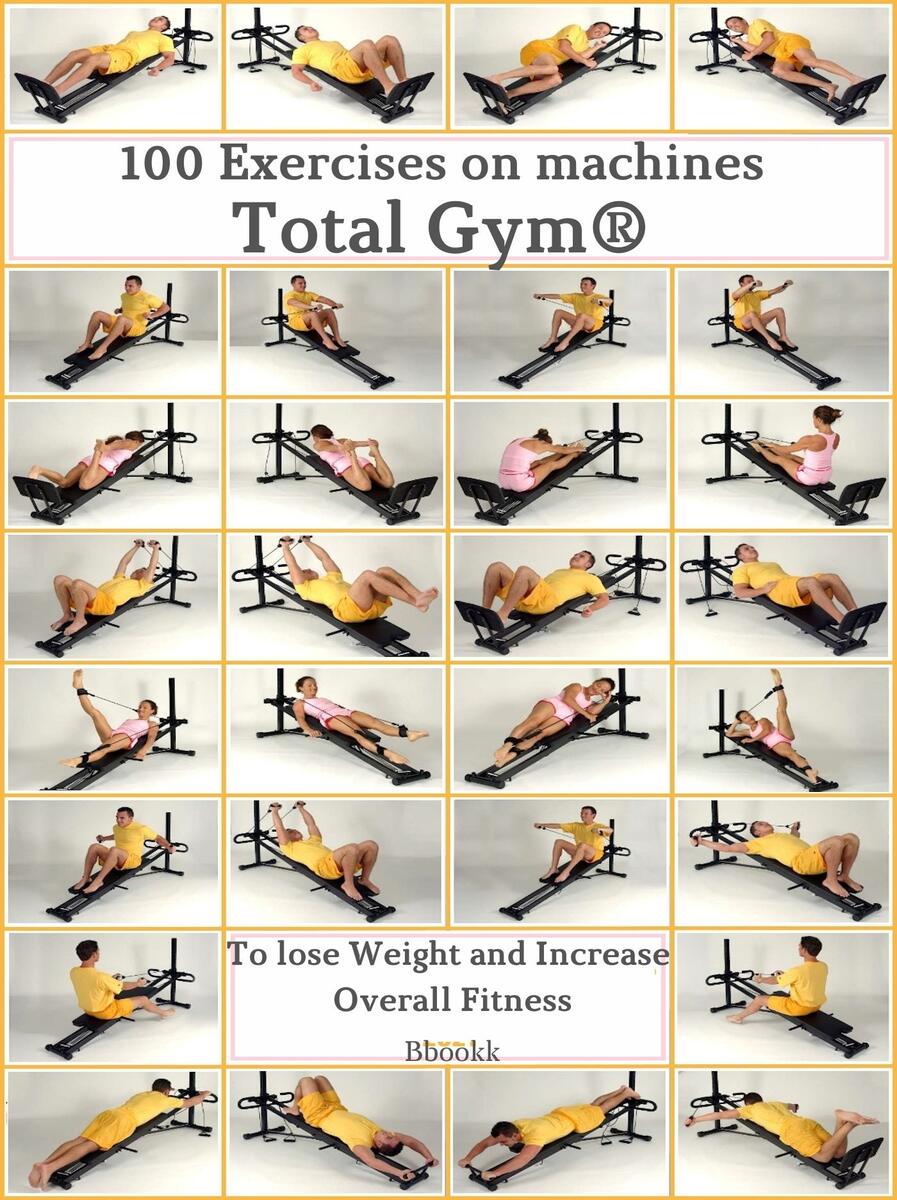 Gym Workouts Total Gym Deals Total Gym Wall Chart With 35 Exercises