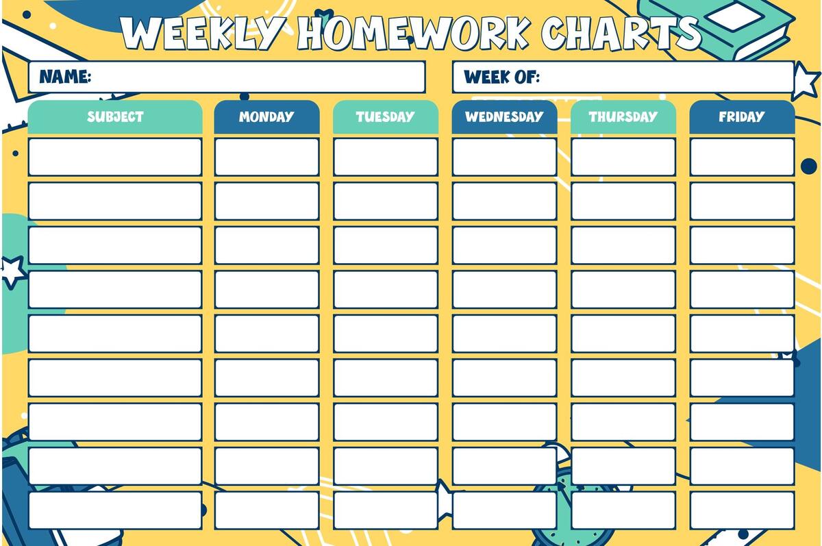 Printable Charts Superstar Worksheets