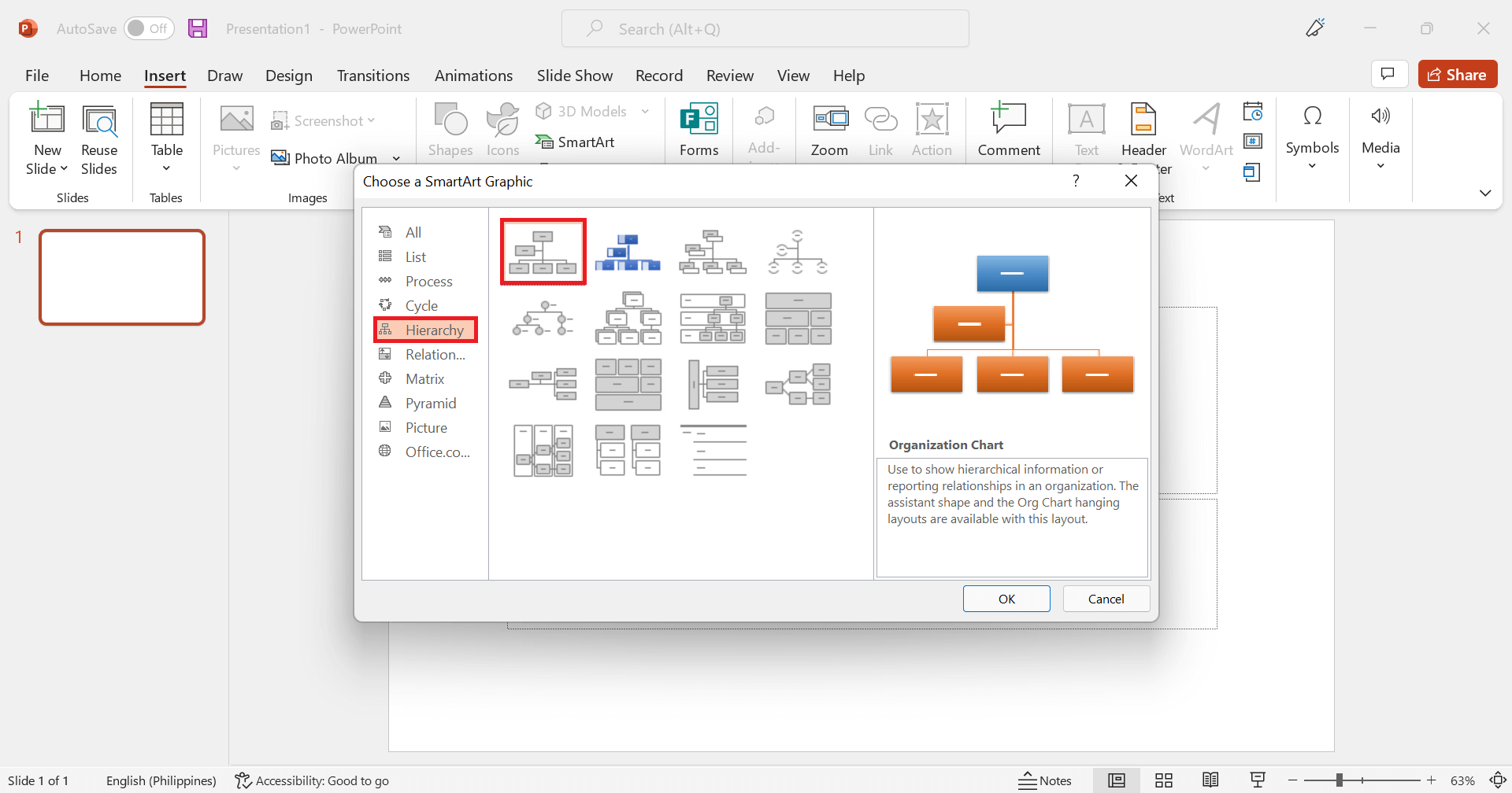 How To Create An Organizational Chart In PowerPoint