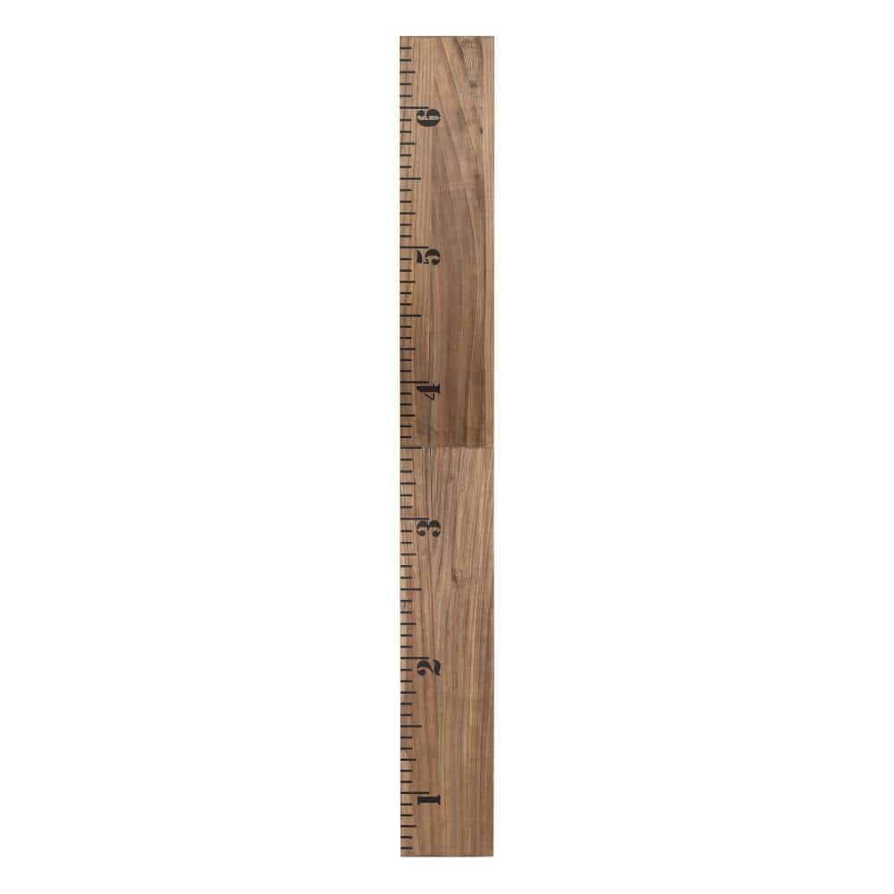 Kate And Laurel Rustic Brown 6 5 Ft Wooden Growth Chart 211753 The Home Depot Kate And Laurel Rustic Brown 6 5 Ft Wooden Growth Chart 211753 The Home Depot