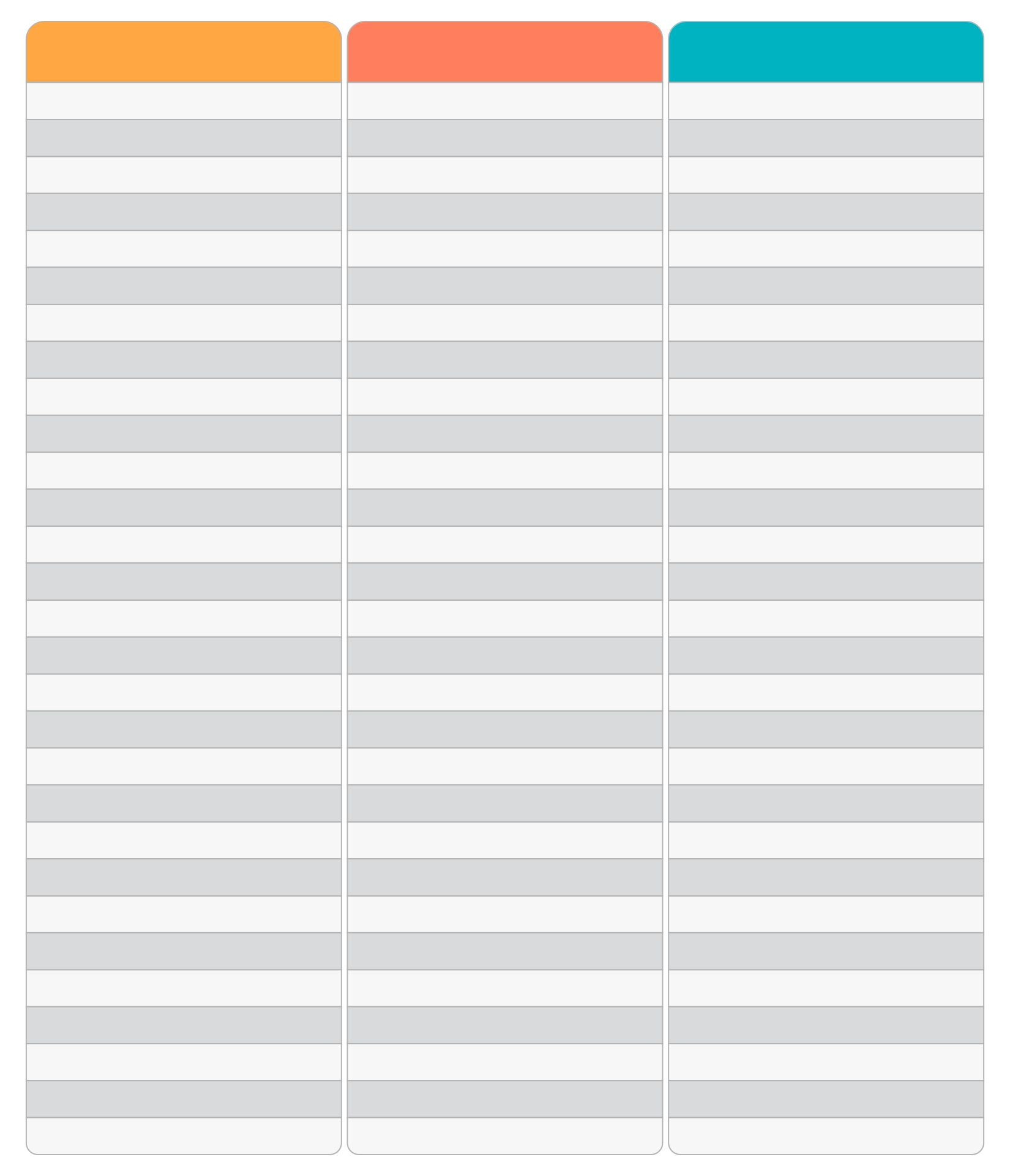 Lined Column Paper Template 13 Free PDF Printables Printablee