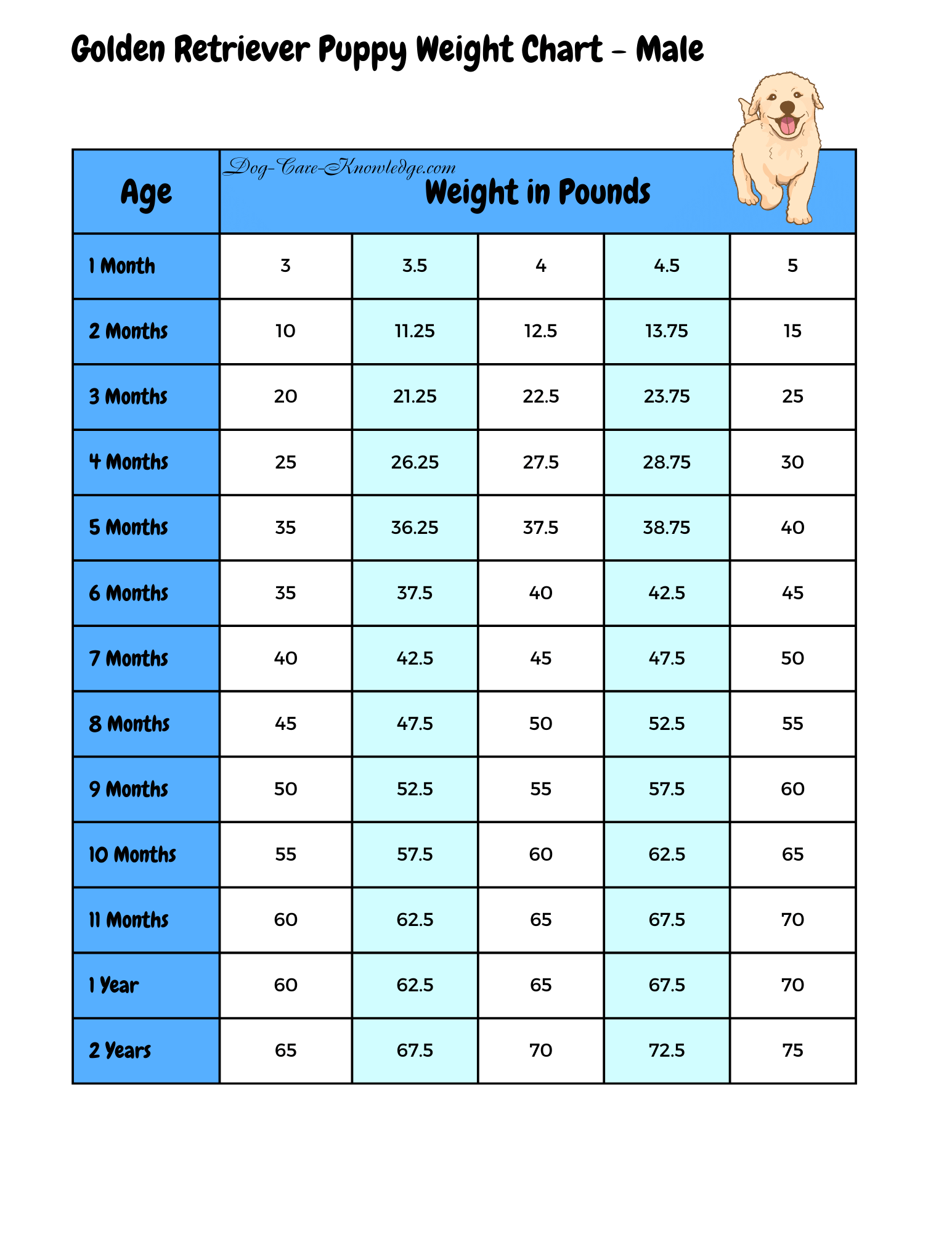 Mixed Breed Dog Age Chart By Weight Puppy Growth Chart Medium Online