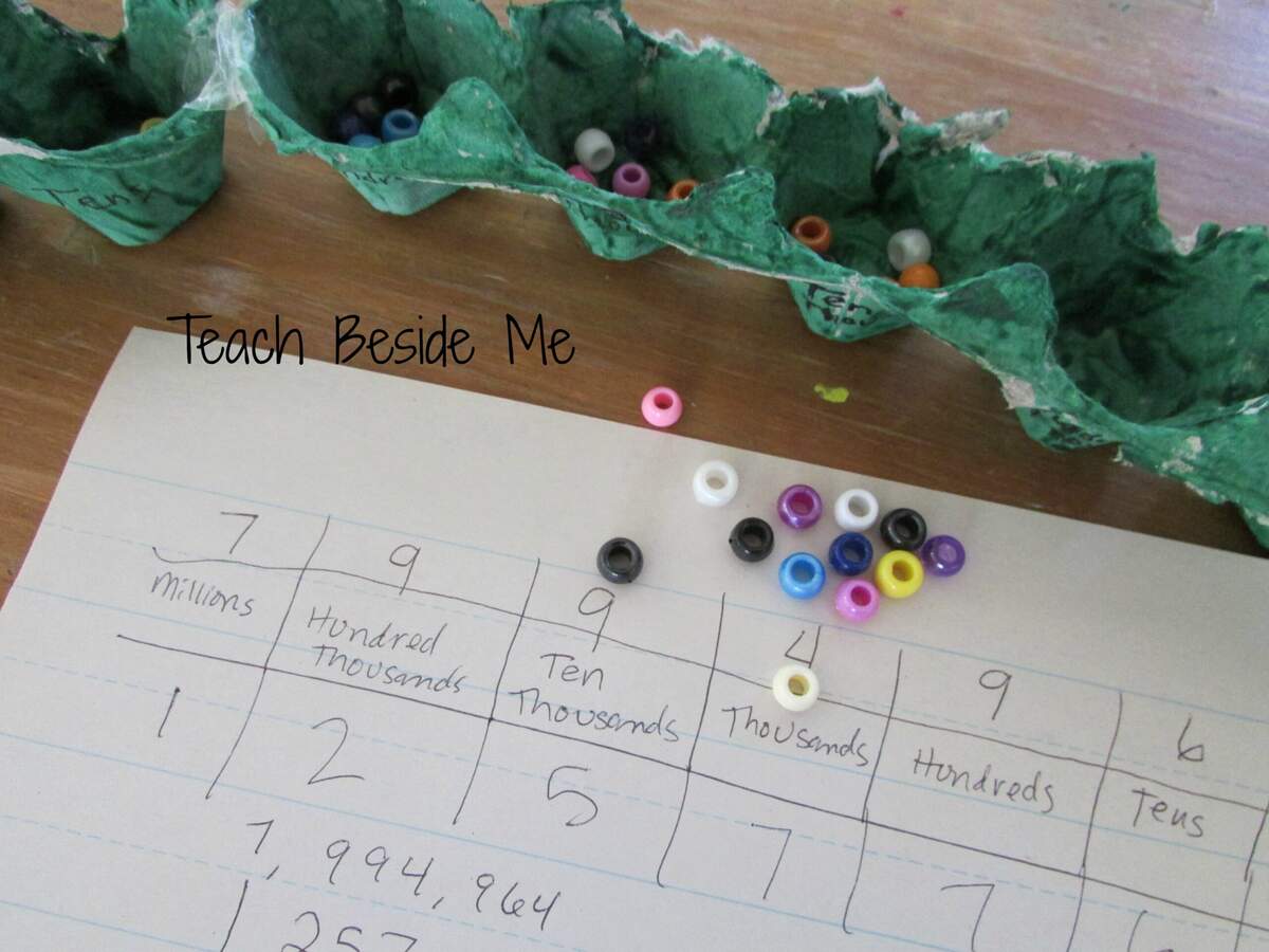 Place Value Snake Teach Beside Me