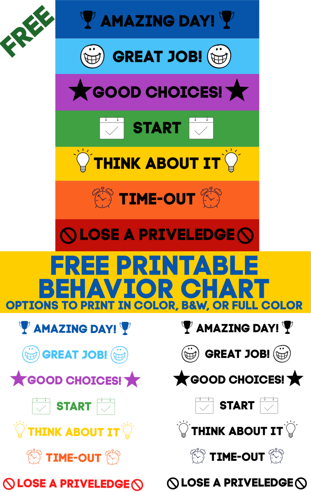 PRINTABLE BEHAVIOR CHART FREE DOWNLOAD 10 More FREE Printables Domestic Superhero PRINTABLE BEHAVIOR CHART FREE DOWNLOAD 10 More FREE Printables Domestic Superhero
