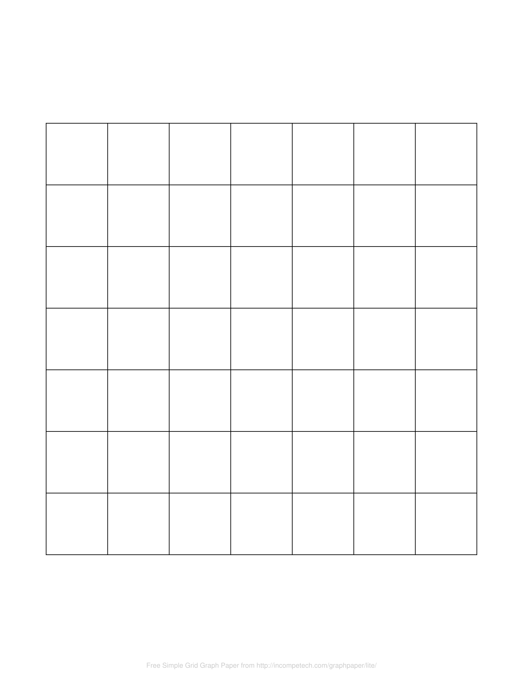 Printable Graph Paper Blank Templates
