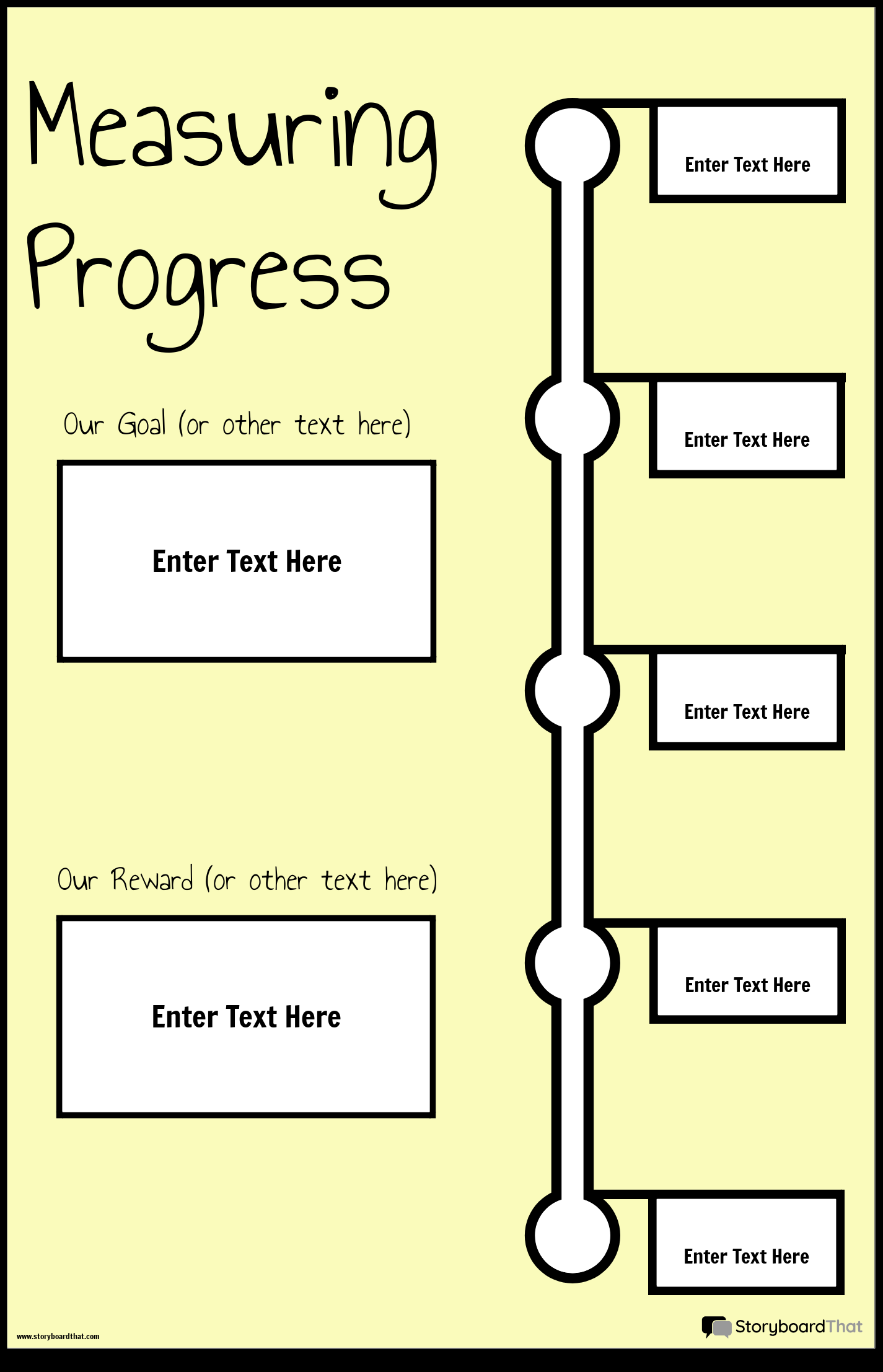 Storyboard That Free Goal Chart Templates For 2025 Storyboard That Free Goal Chart Templates For 2025