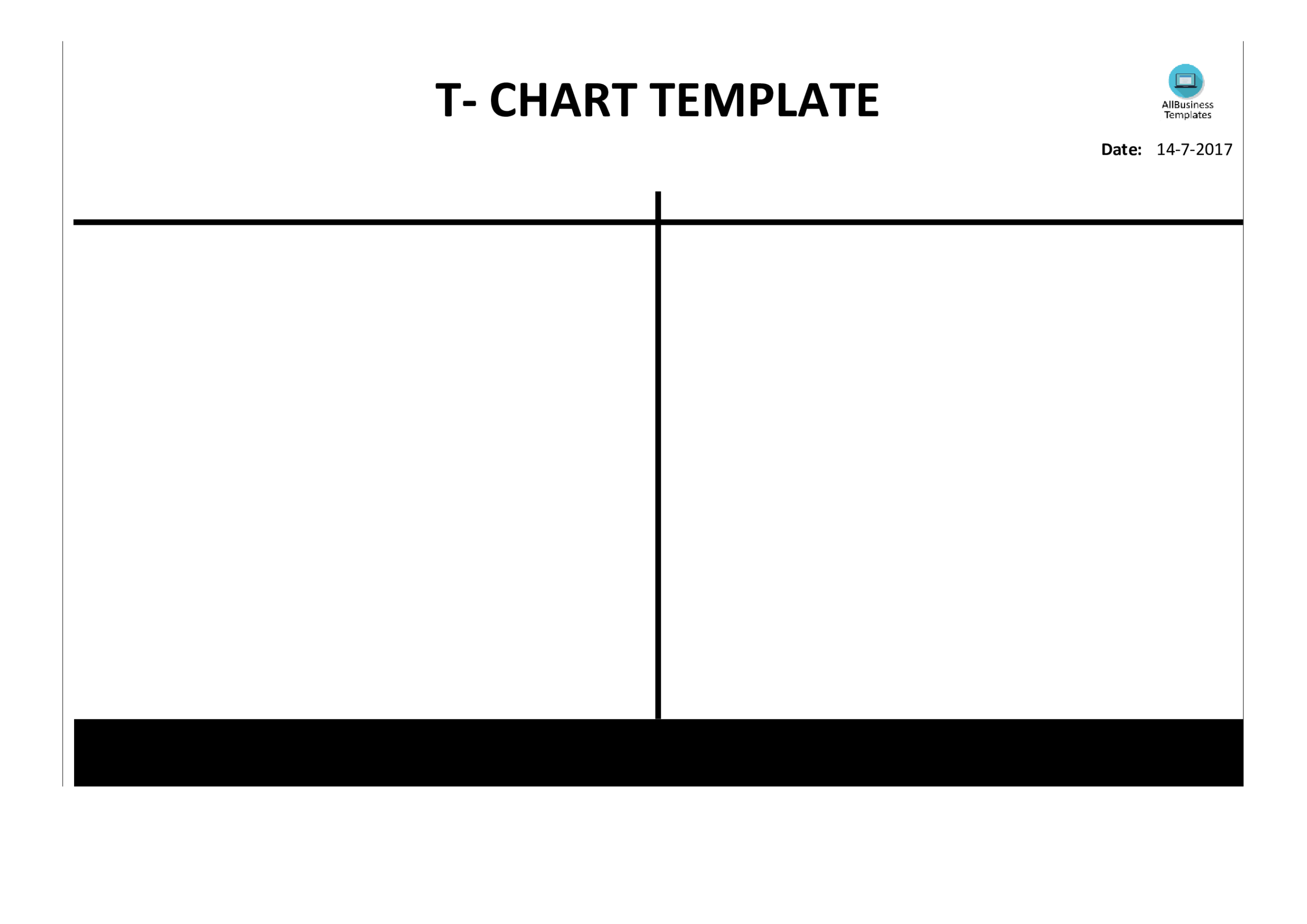 T Chart Example Blank Templates At Allbusinesstemplates T Chart Example Blank Templates At Allbusinesstemplates