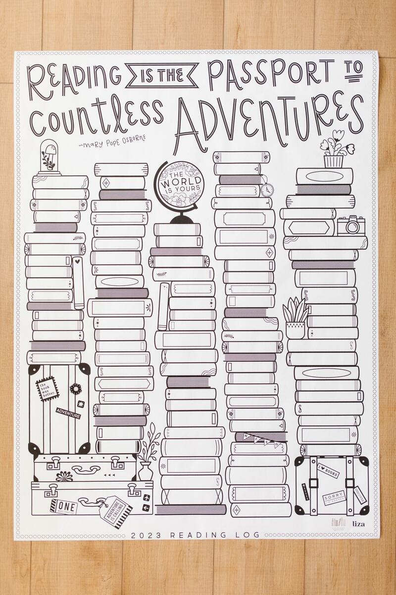The 2023 Printable Reading Log Everyday Reading Free And Customizable Reading Log Templates