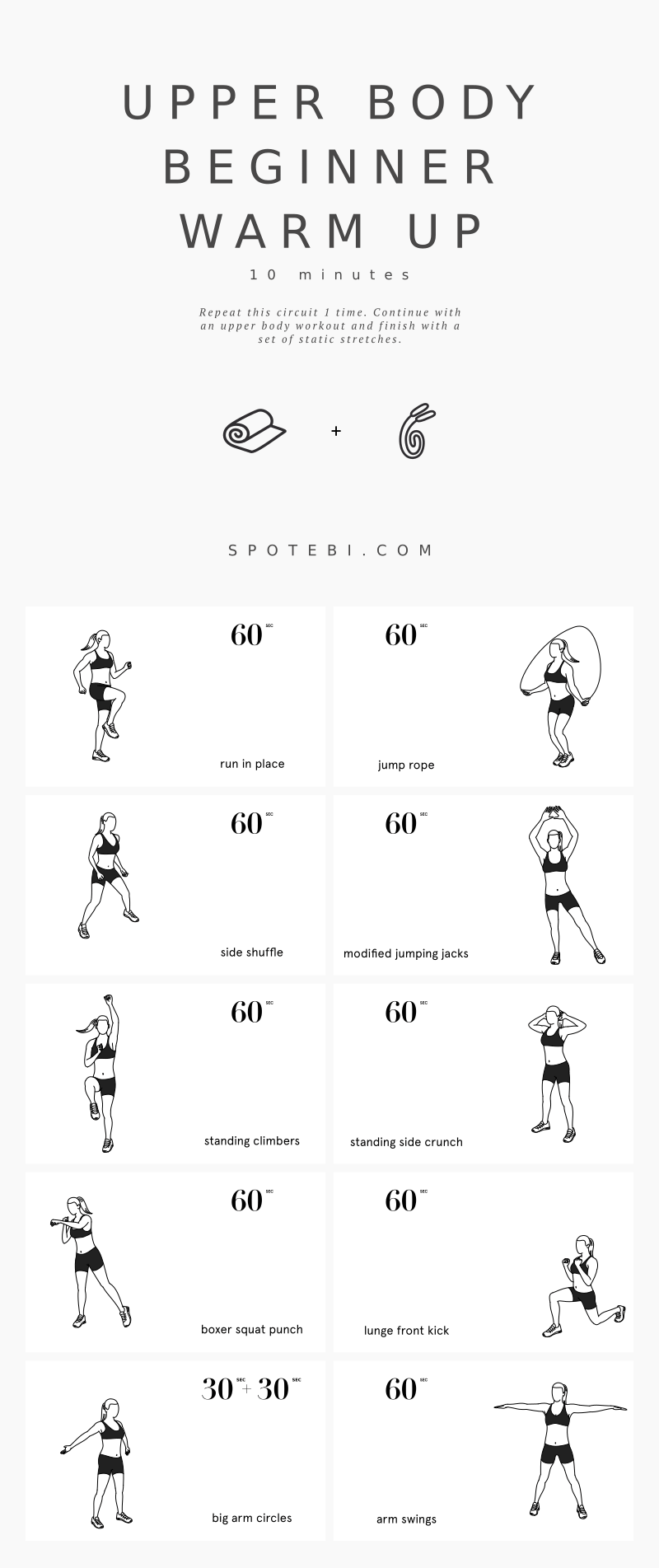 Upper Body Workout Routine For Beginners Gym At Home Workout Pdf Pdf Gym Workout Guide For Beginners Gym Workout Chart Beginners