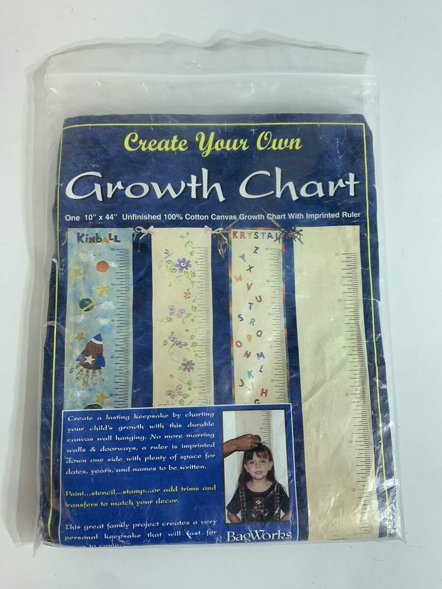 Vintage Create Your Own Growth Chart By BagWorks 10 X 41 Ruler EBay Vintage Create Your Own Growth Chart By BagWorks 10 X 41 Ruler EBay
