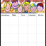 11 Attendance Charts For Sunday School Ideas To Save Today Attendance Chart Sunday School Sunday School Classroom And More