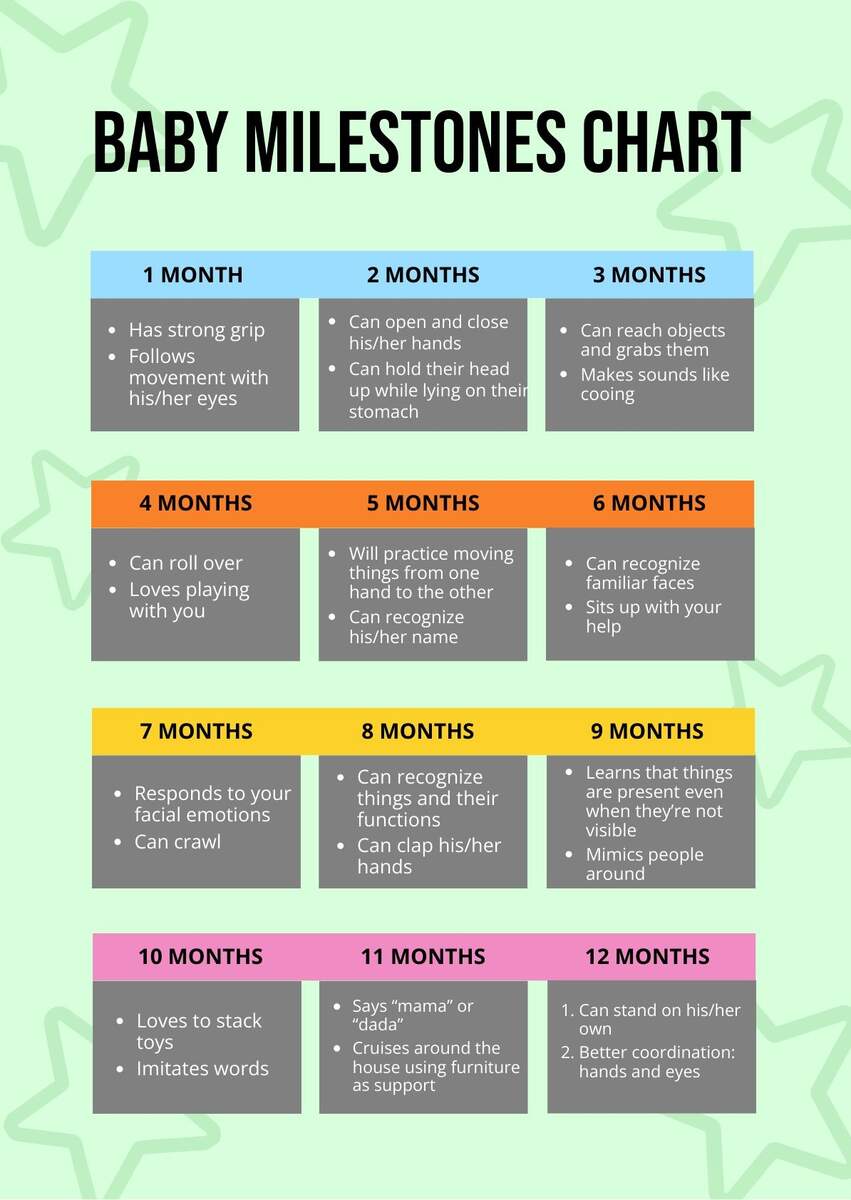Basic Baby Milestones Chart In PDF Download Template Printable Baby Milestone Chart Tracker DIY Baby Tracking Log Book Feed Log Pumping Log Newborn Journal The Everyday Mother Etsy