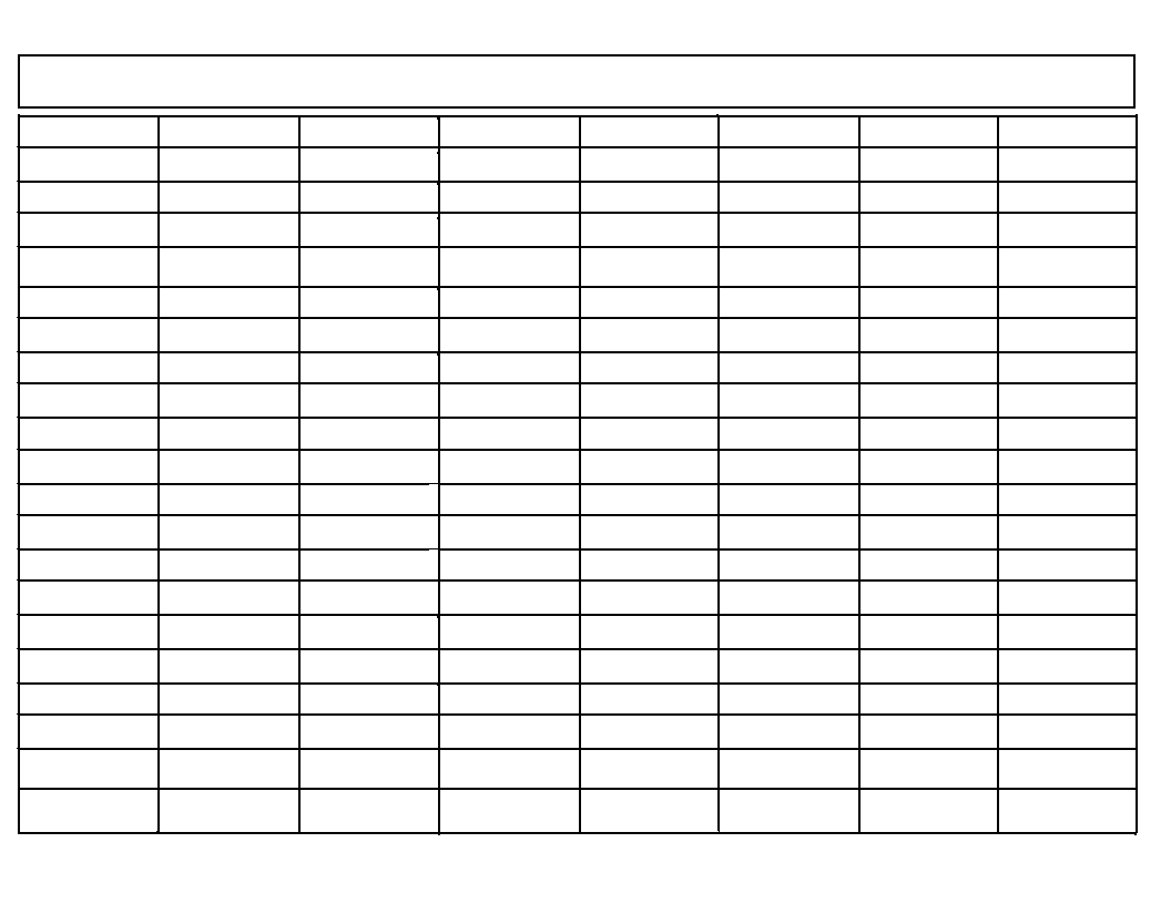Blank Spreadsheet Free Printable