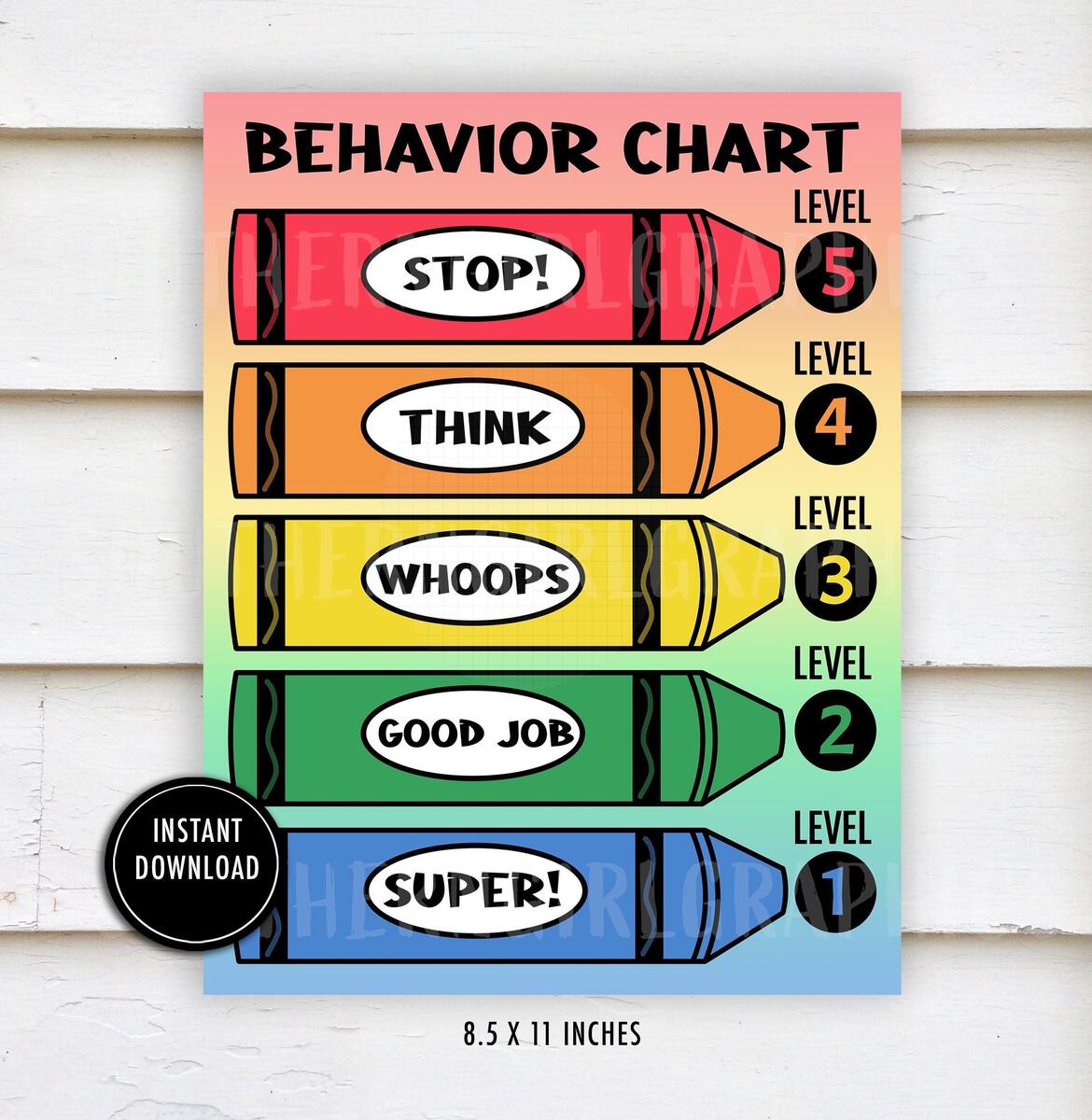 Behavior Chart Learning In Wonderland