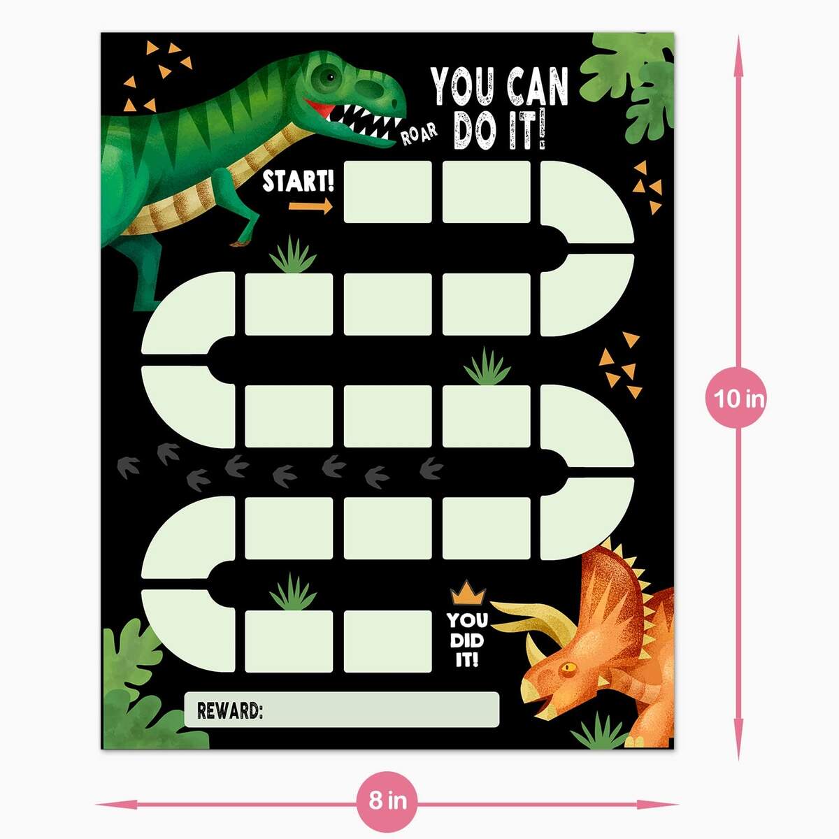 Dinosaur Magnetic Dry Erase Chore Chart For Kids Dinosaur Task Reward Chore Behavior Chart Magnetic Chore Chart For Kids Multiple Kids Good Behavior Chart For Kids At Home 8 X 10 Inch Magnetic Potty Training Rewards Bright Seed Magnetic Potty Training Chart Dinosaur Reward Chart For Boys 12x10 Inches Reusable Potty Sticker Chart