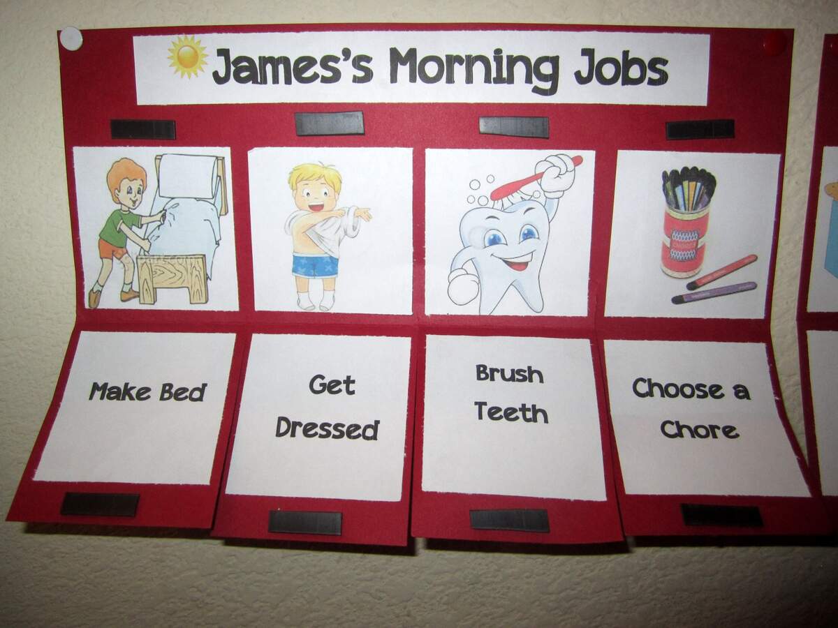 DIY Children s Chore Chart Today s The Best Day